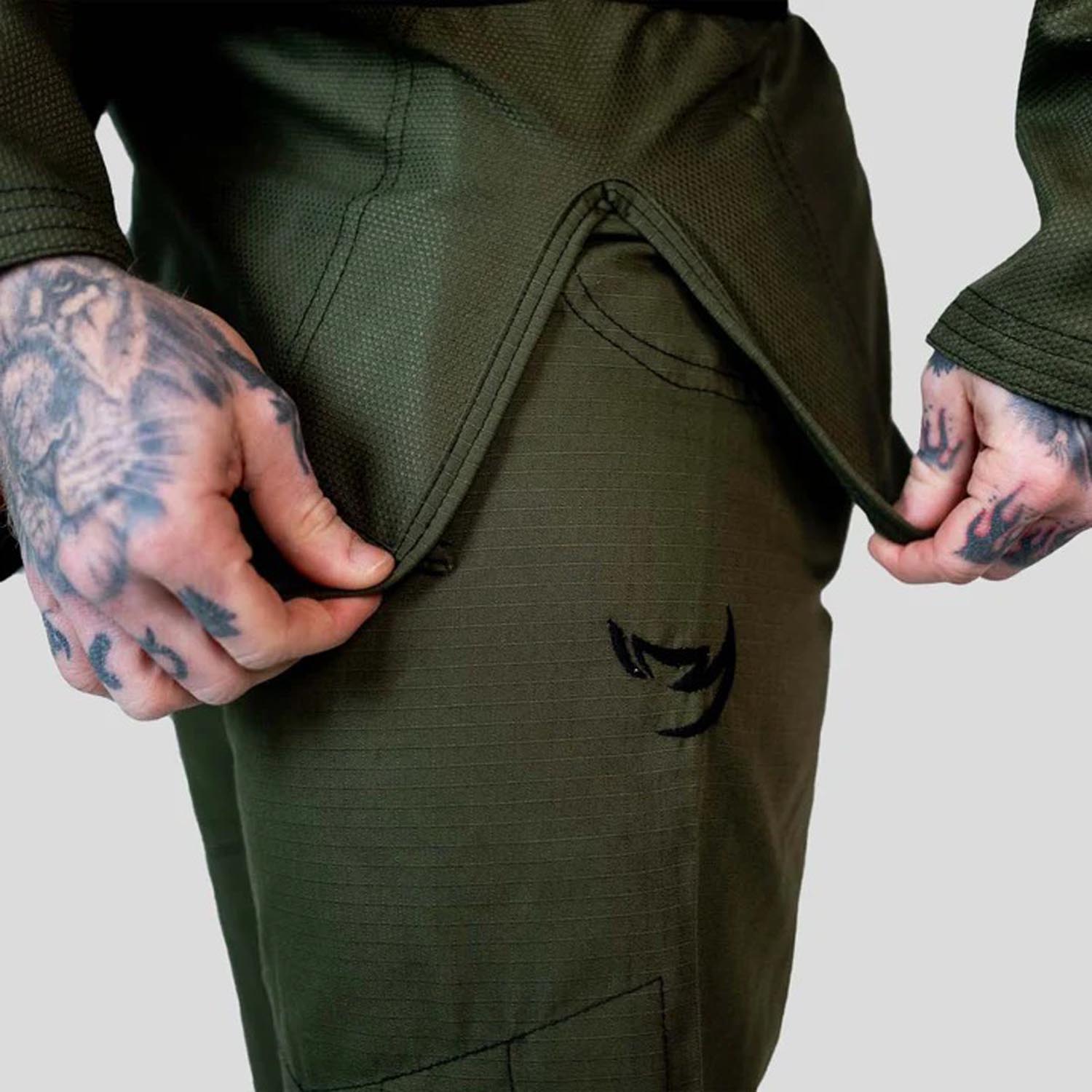 Fumetsu BJJ GI, Ghost V, Lite, khaki, A4