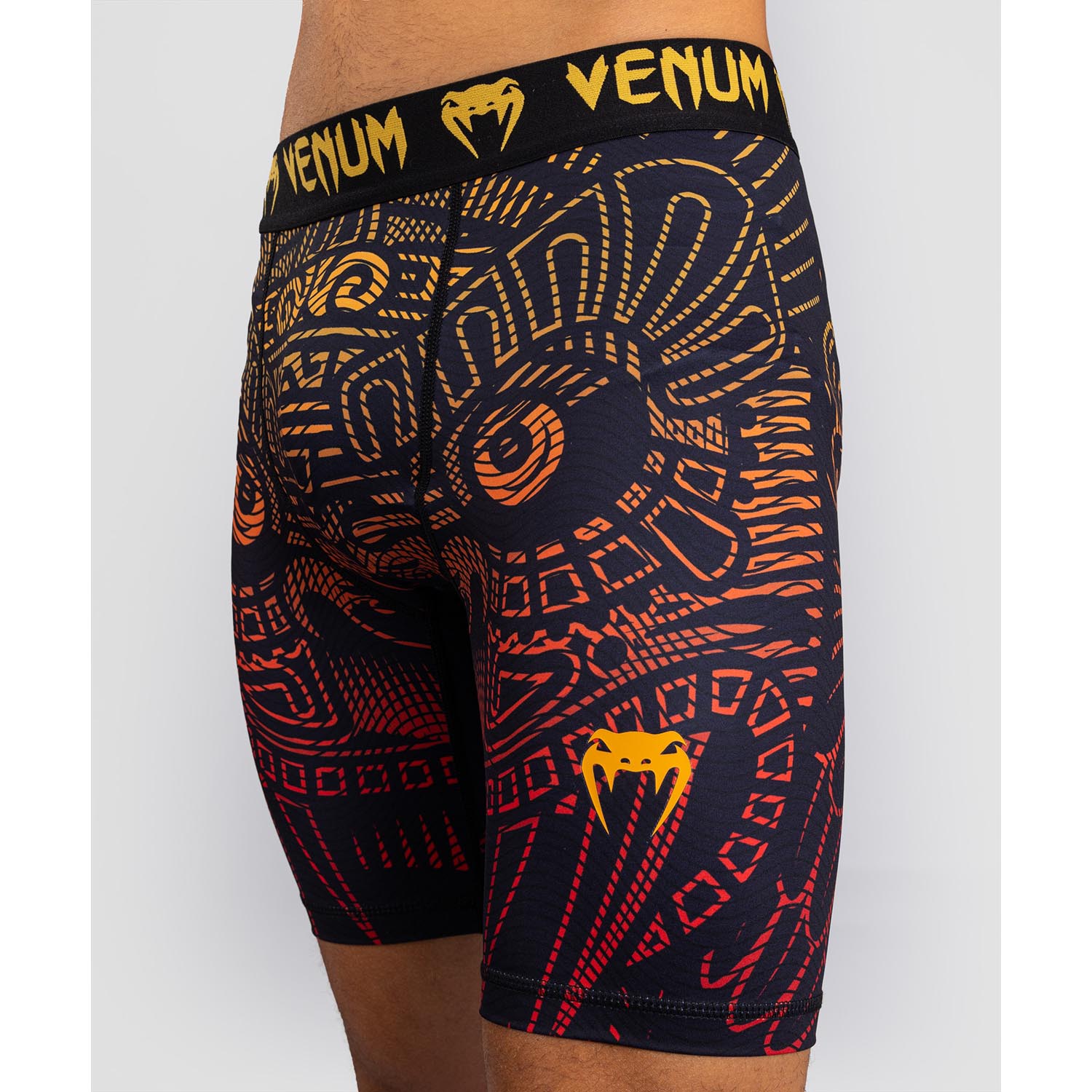 VENUM Compression Shorts, Quetzel Fury, black-red, XXL