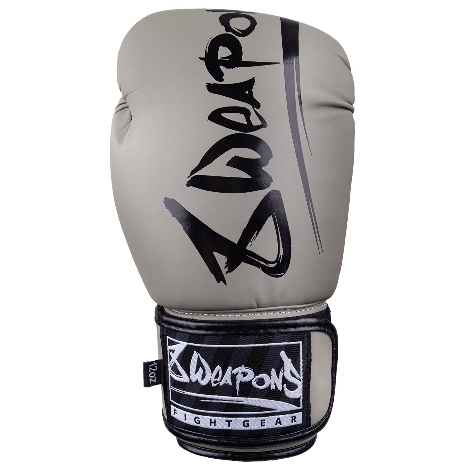 8 WEAPONS Boxing Gloves, Unlimited 2.0, sand-black, 16 Oz