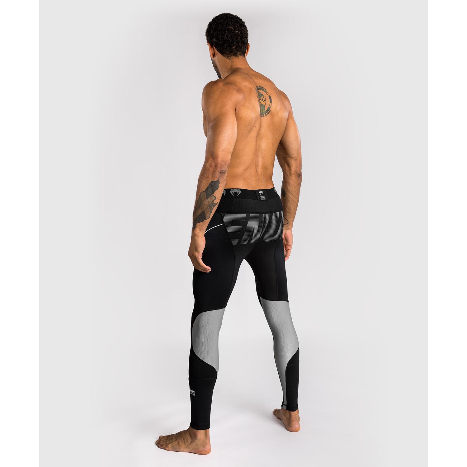 VENUM Compression Pants, Adrenaline, black-silver, M