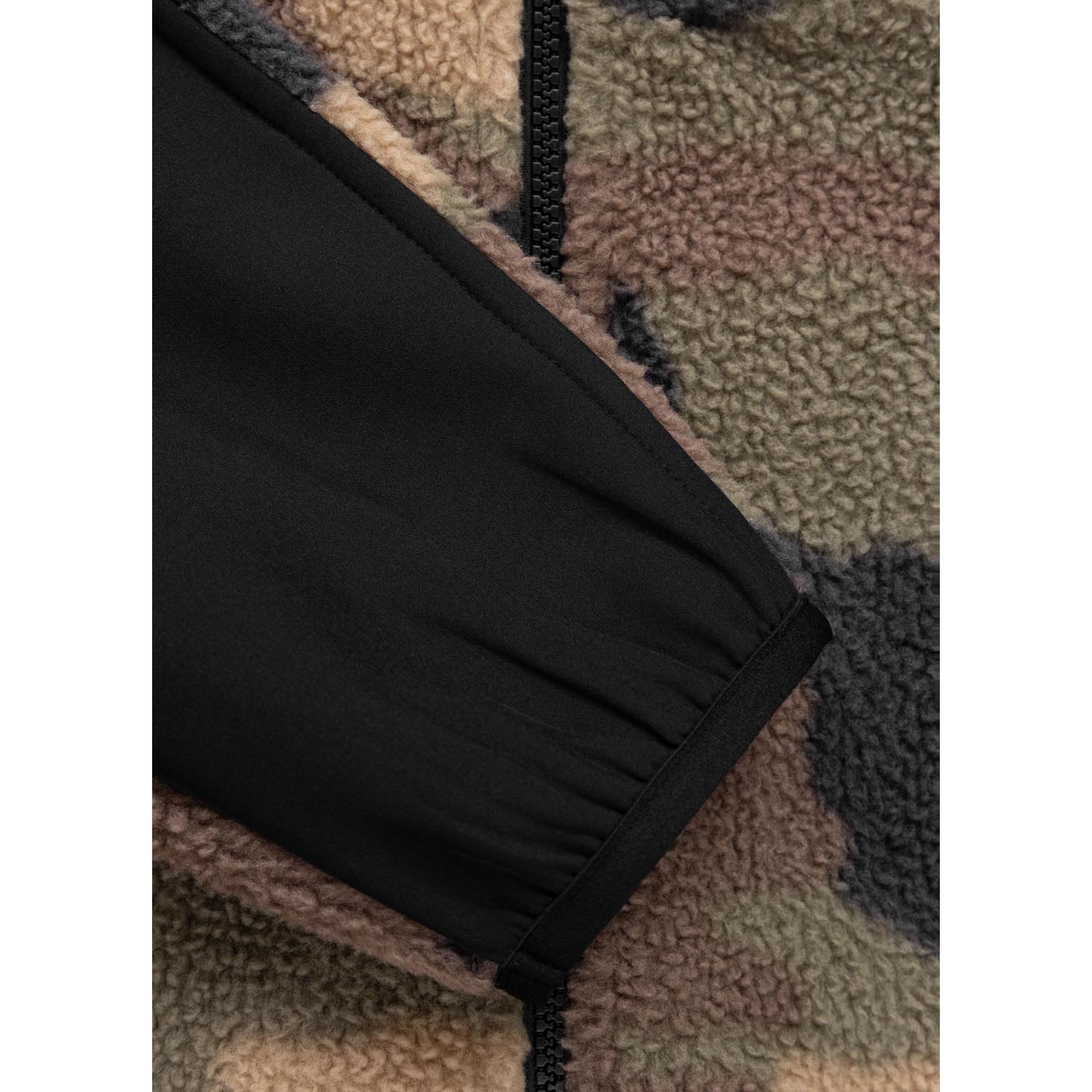 Pit Bull West Coast Zip Hoody, Fleece Joyner, camo-brown, S
