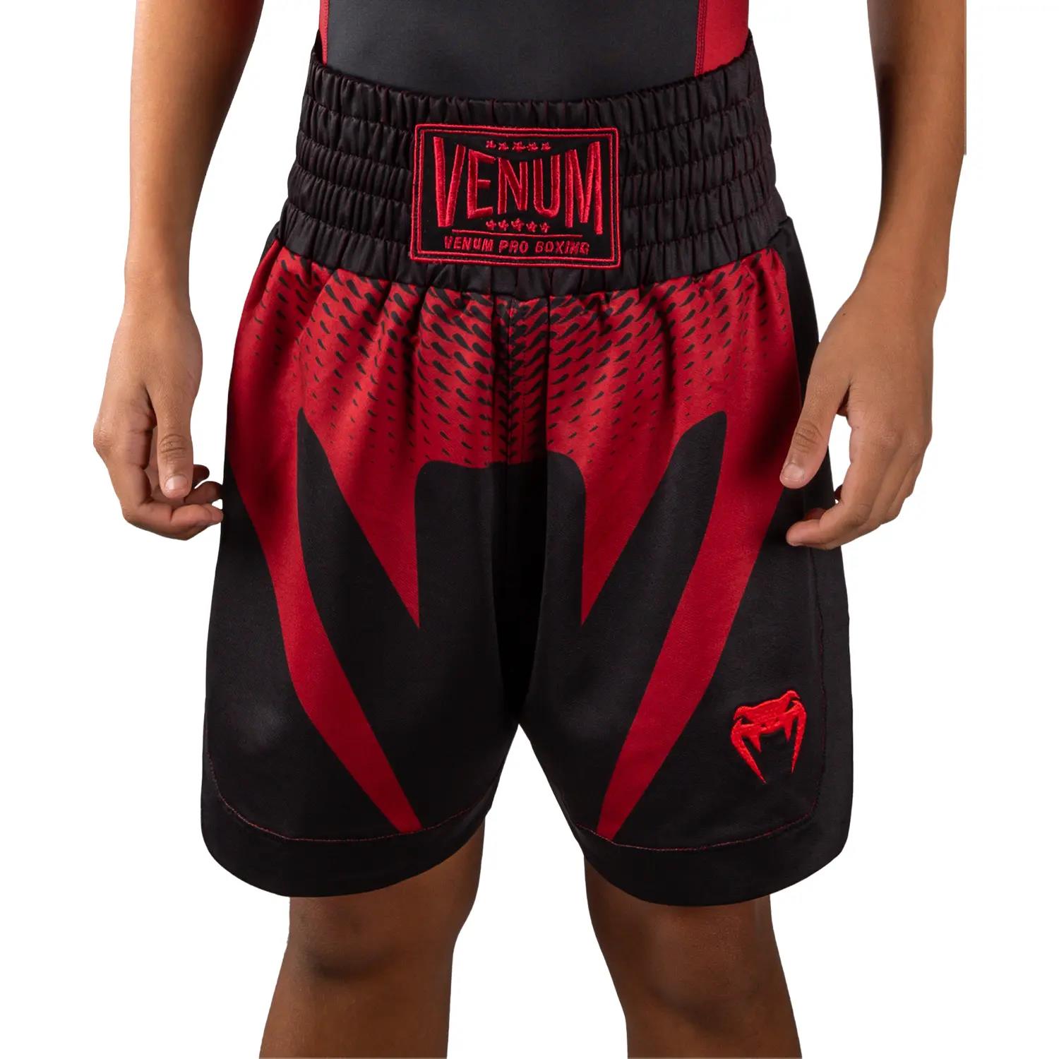 VENUM Boxing Shorts, Kids, Attack, black-red, 12 J