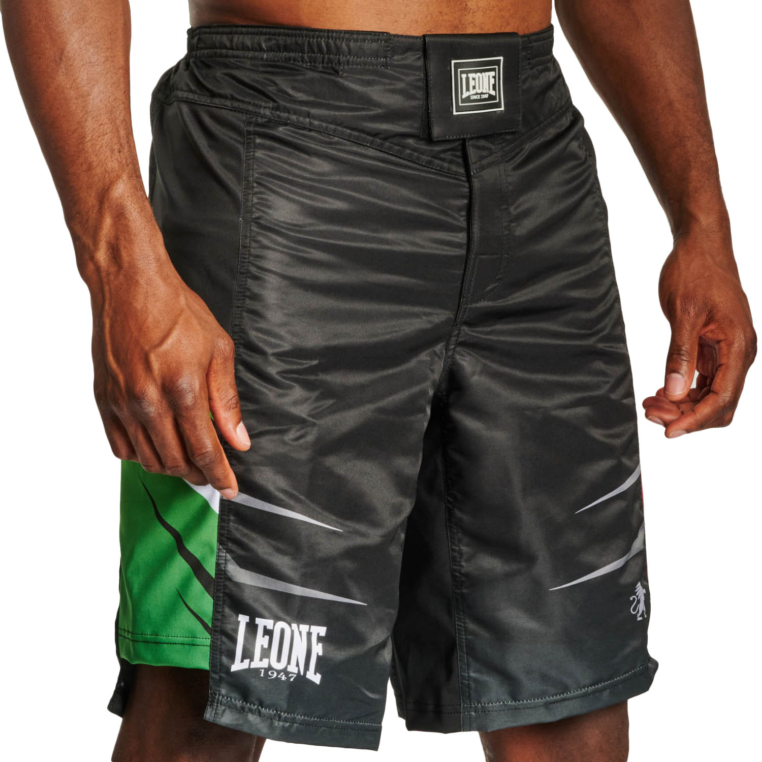 LEONE MMA Fight Shorts, Revo Performance, AB957, schwarz, S