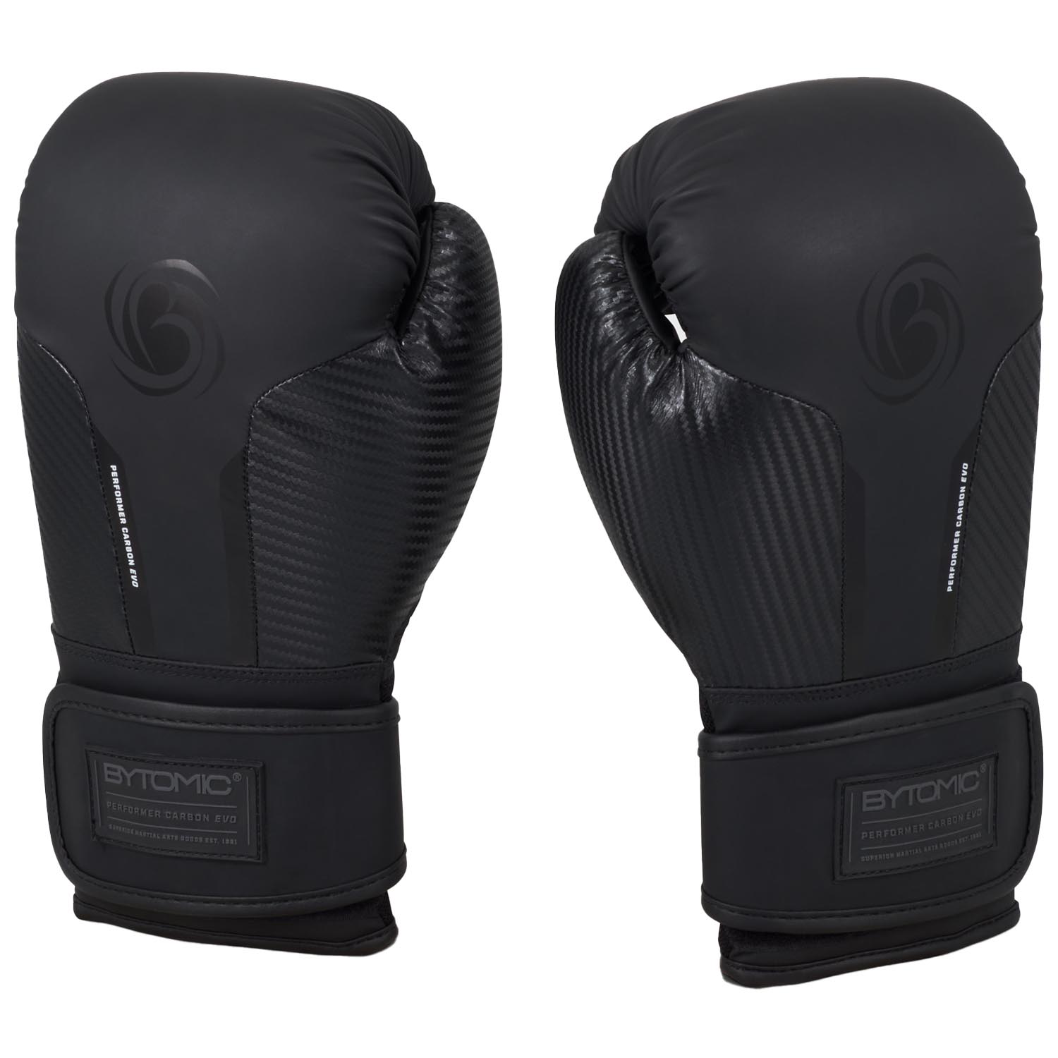 Bytomic Boxing Gloves, Kids, Performer Carbon Evo, black-black