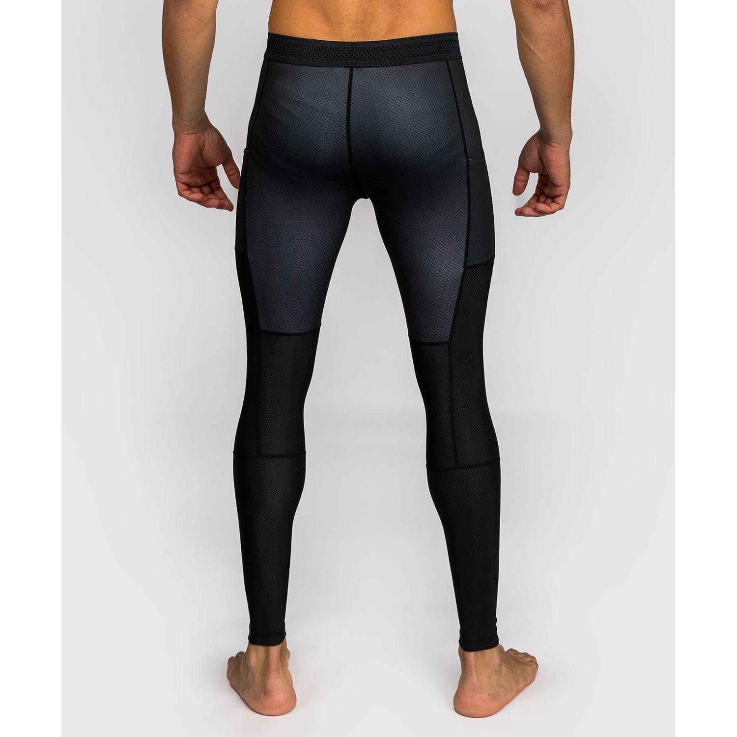 VENUM Compression Pants, No Gi, black-silver, S