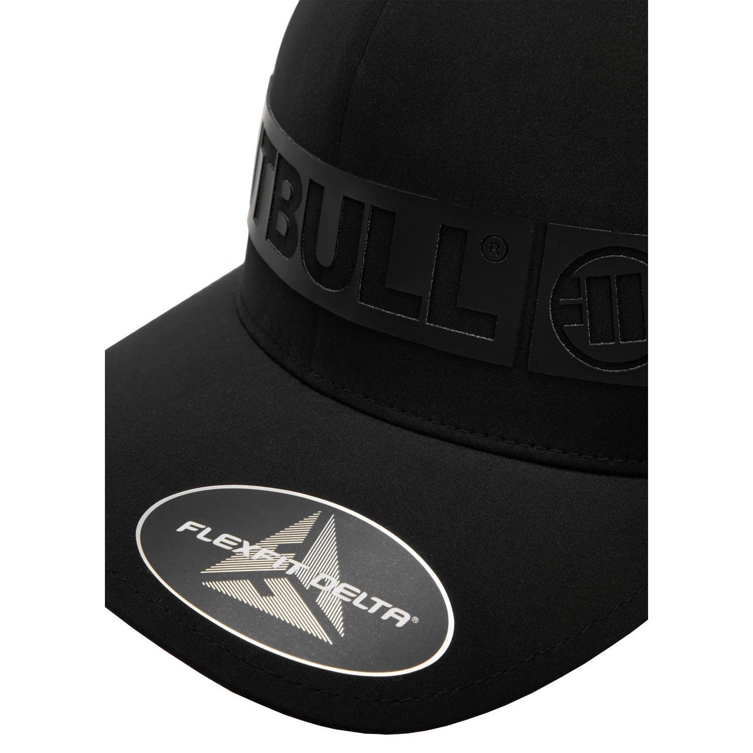 Pit Bull West Coast Cap, Stretch Fitted Hilltop, black, L/XL