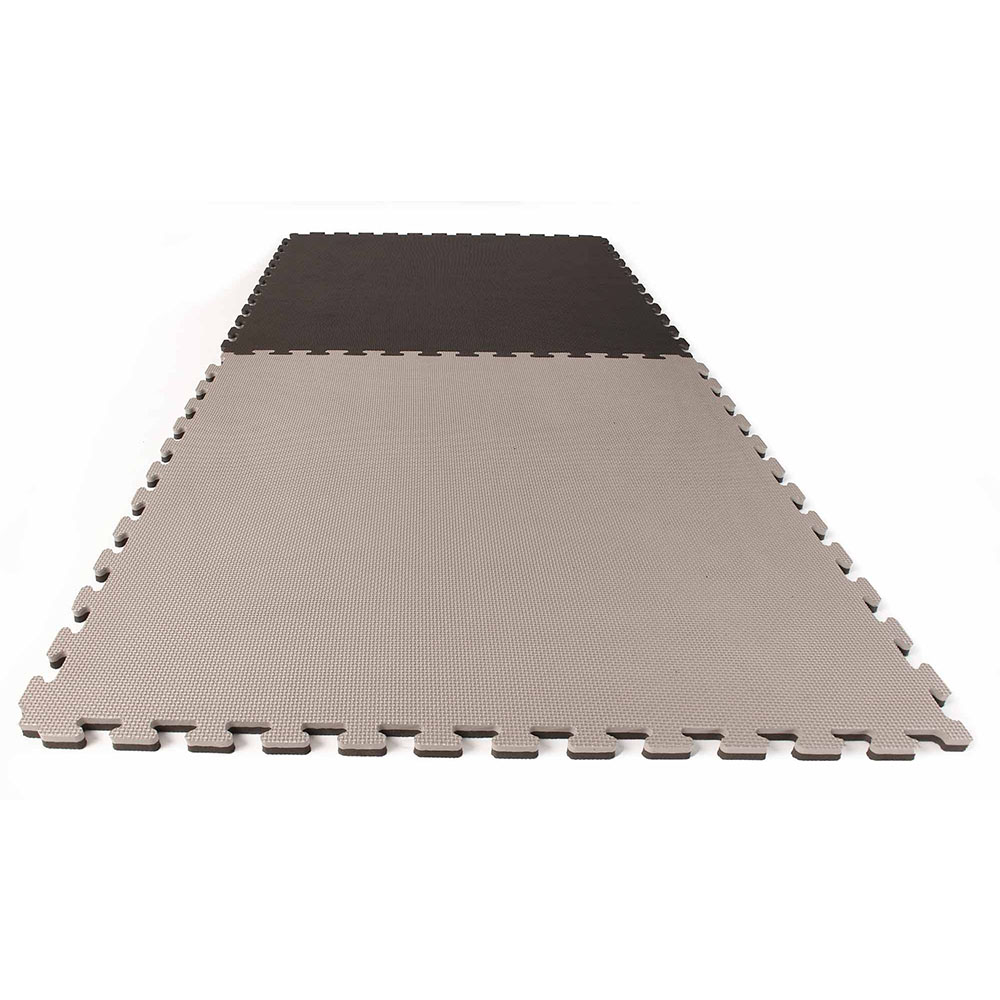 Ju-Sports Puzzle Mat, Econo Cross, black-grey, 2 cm