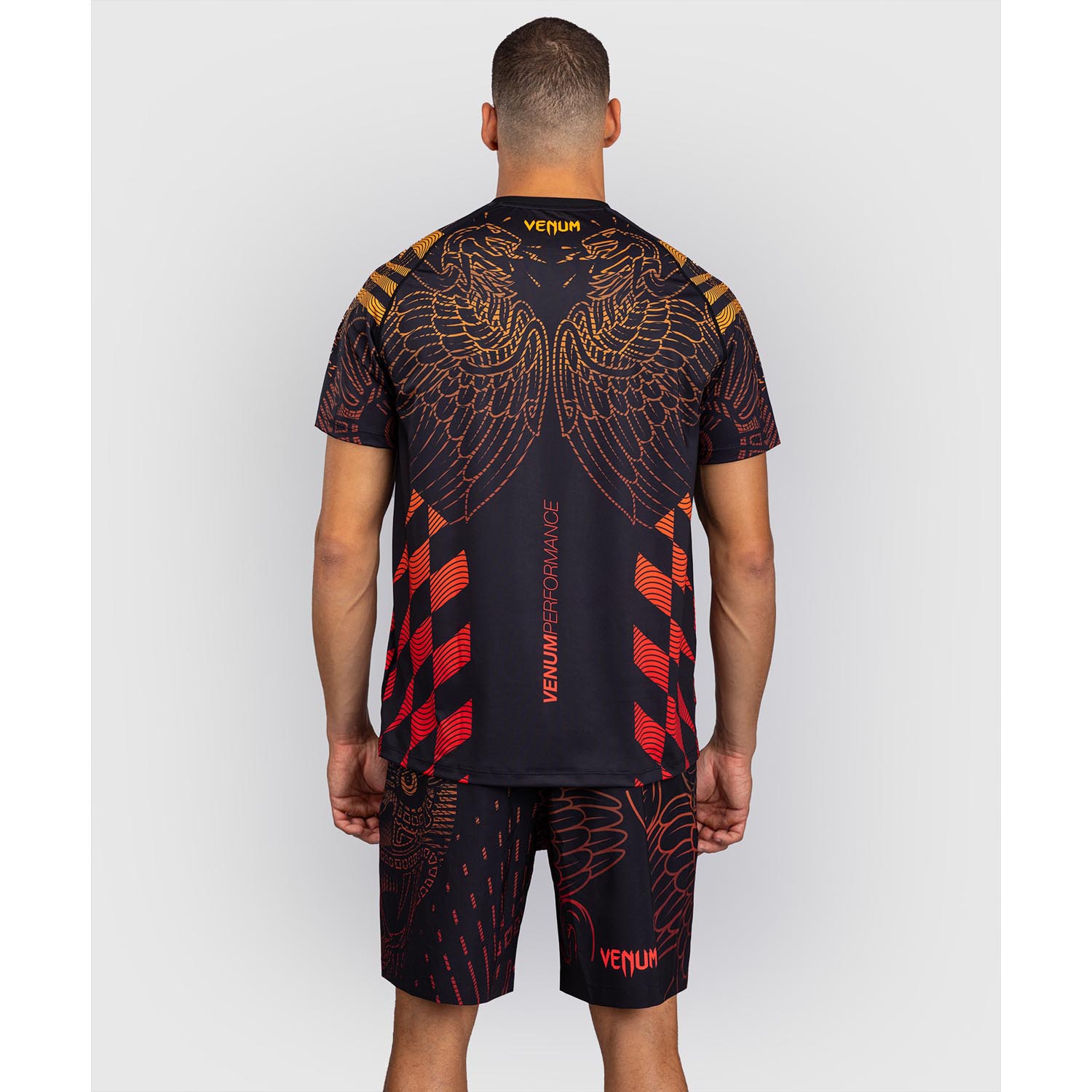 VENUM Dry Tech T-Shirt, Quetzel Fury, black-red, S