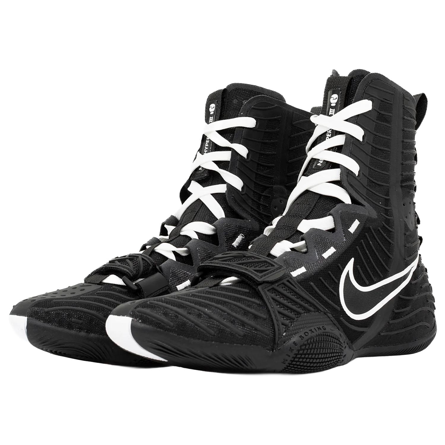 NIKE Boxing Shoes, HyperKO 3, black-white, 40
