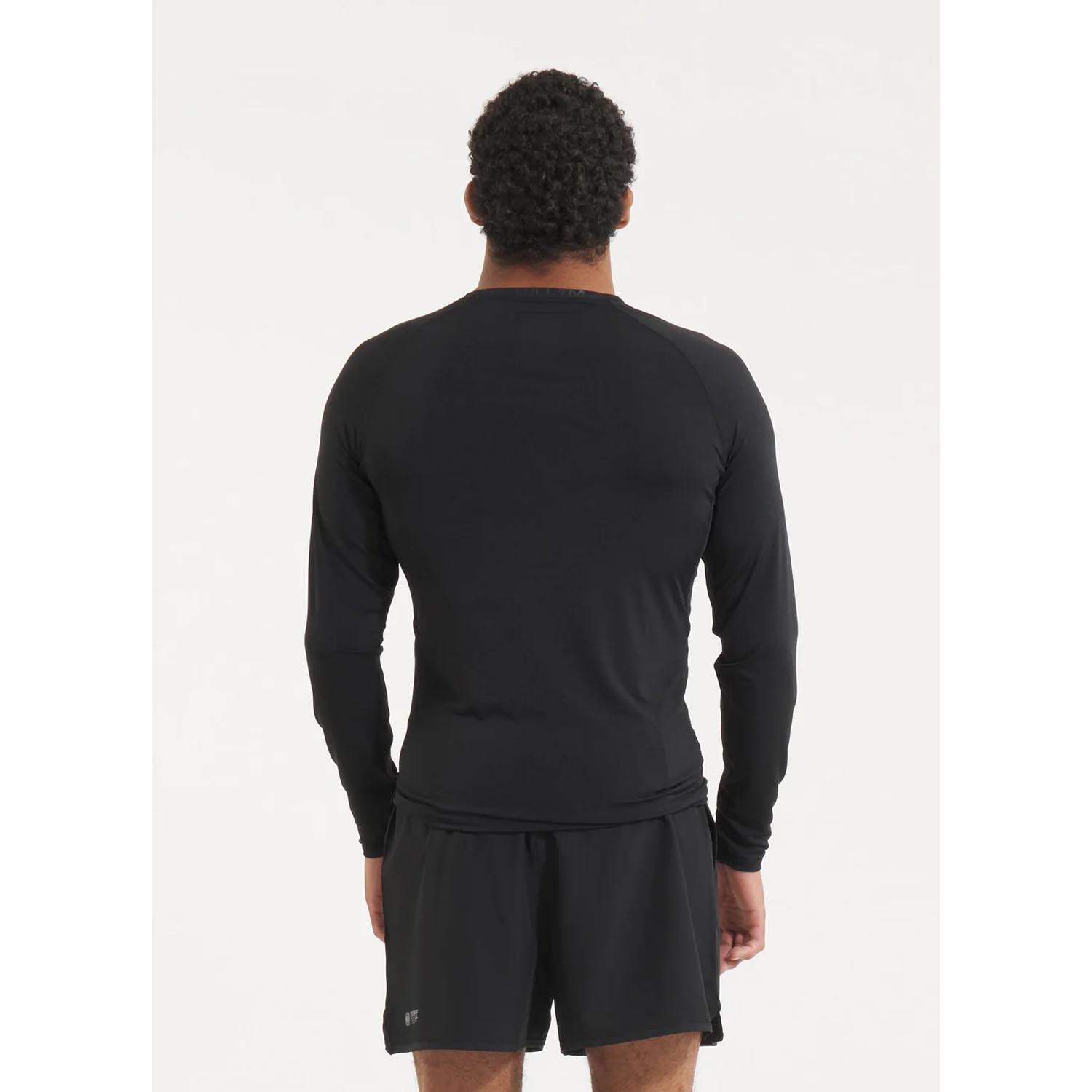 Pit Bull West Coast Rashguard, L/S, Performance Plus, New Logo, black, XXXL
