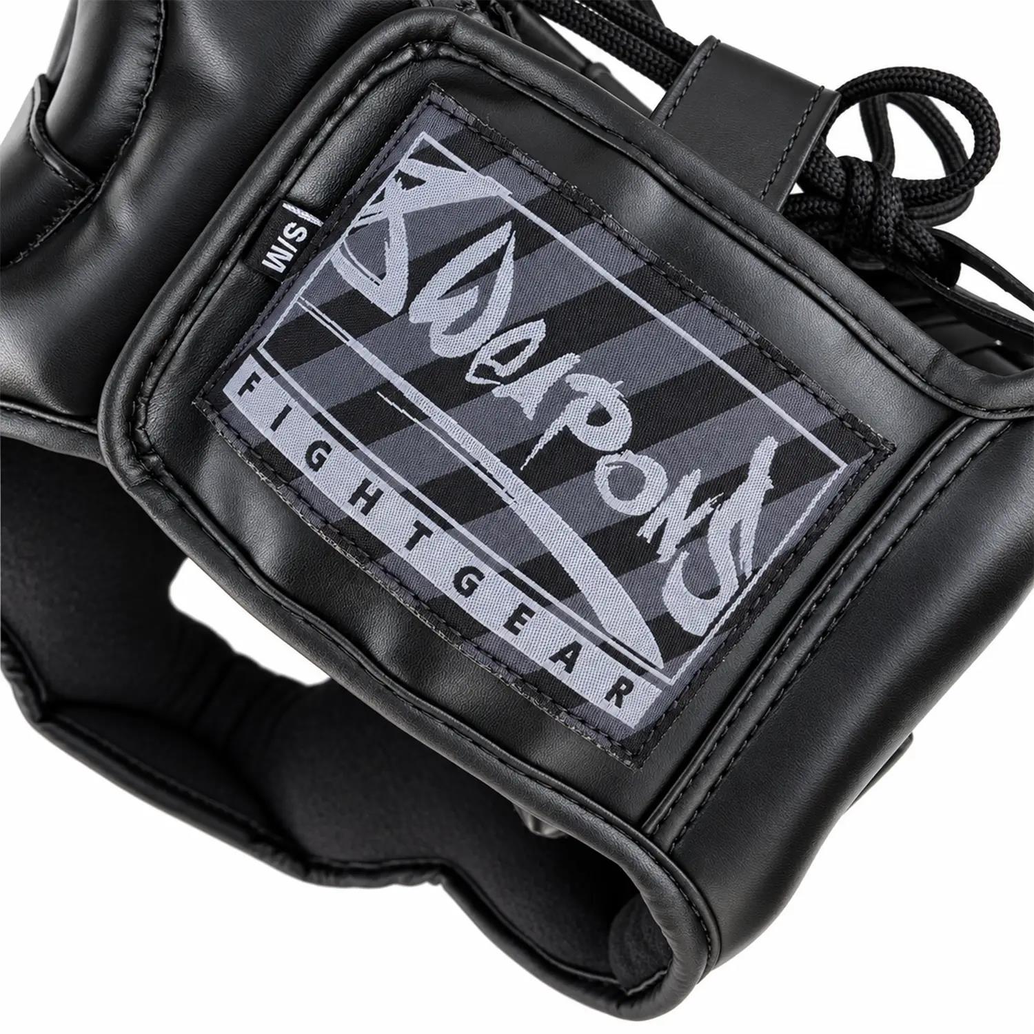 8 WEAPONS Head Guard, Unlimited 2.0, black-black, S/M