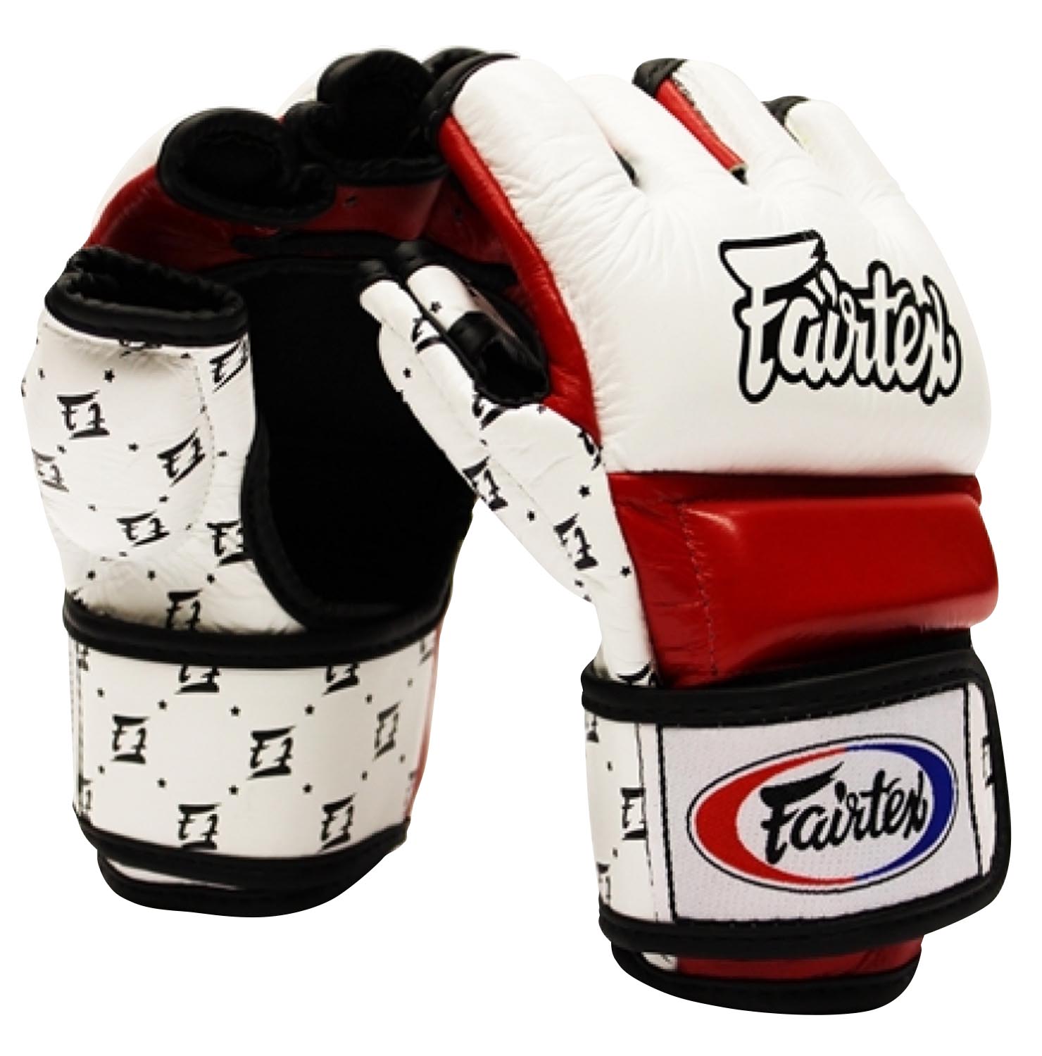 Fairtex MMA Boxhandschuhe, FGV17, weiß-rot