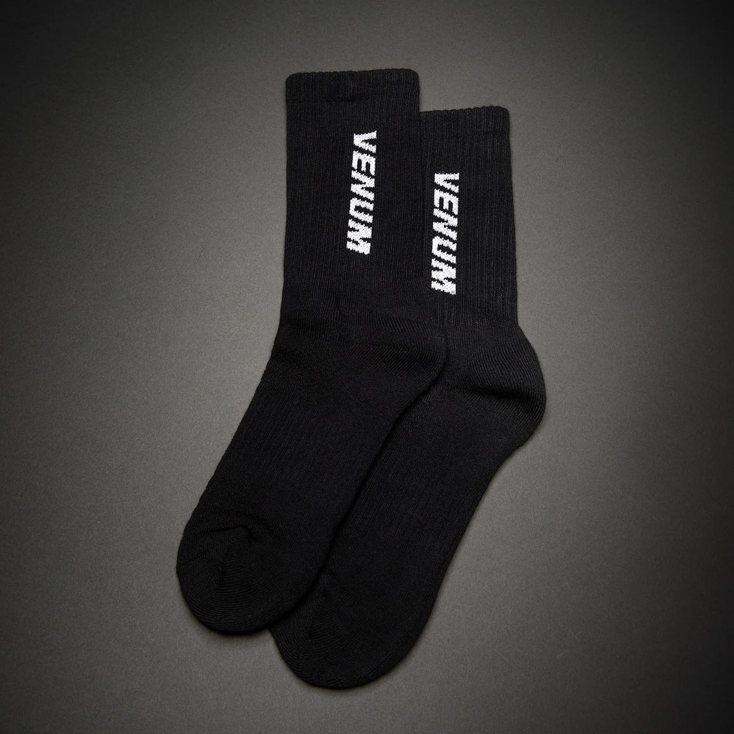 VENUM Socks, Essential, 3er Set, black-white, XL