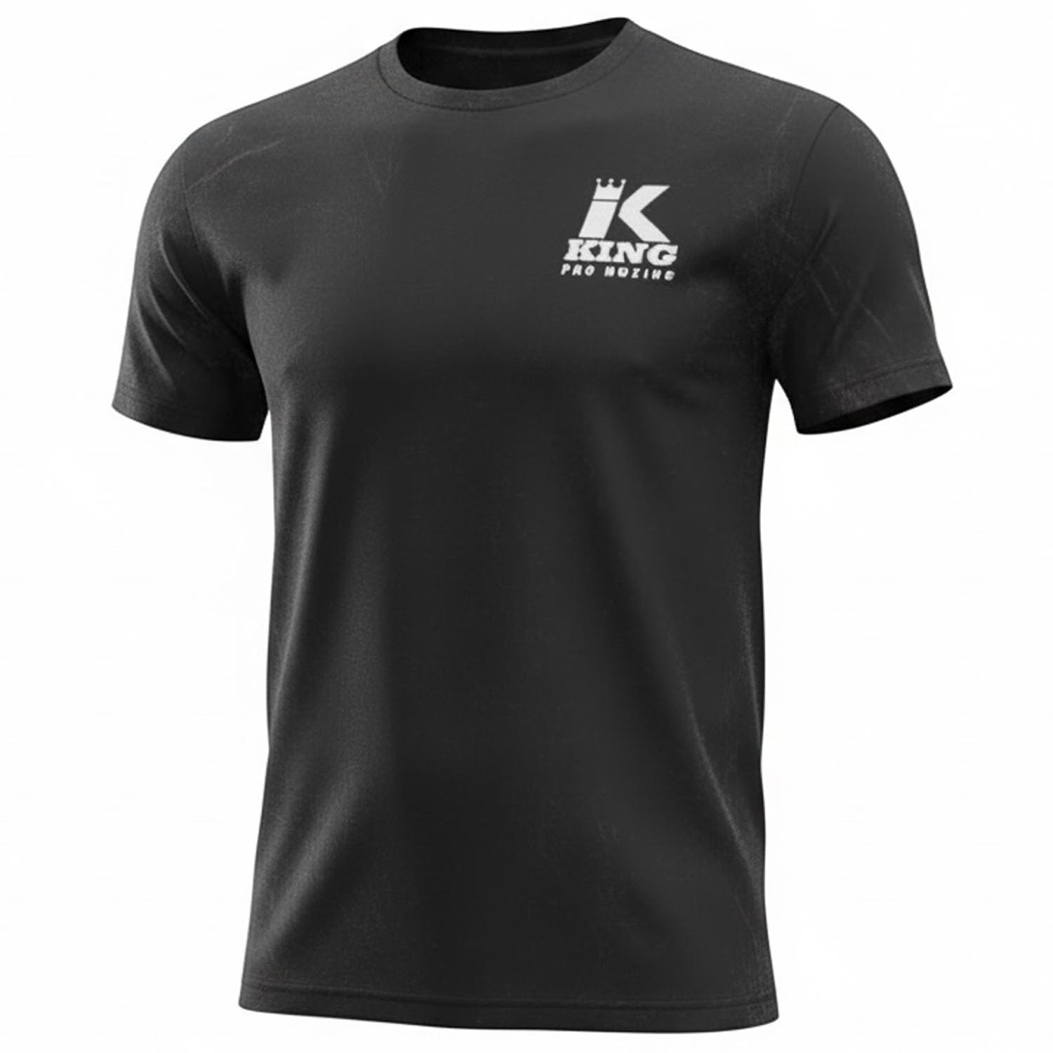 KING PRO BOXING T-Shirt, Logo, black, XXL