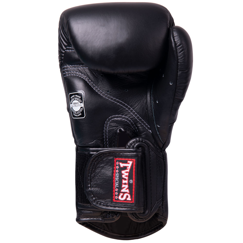 TWINS Special Boxing Gloves, Premium, BGVL-6, black, 12 Oz