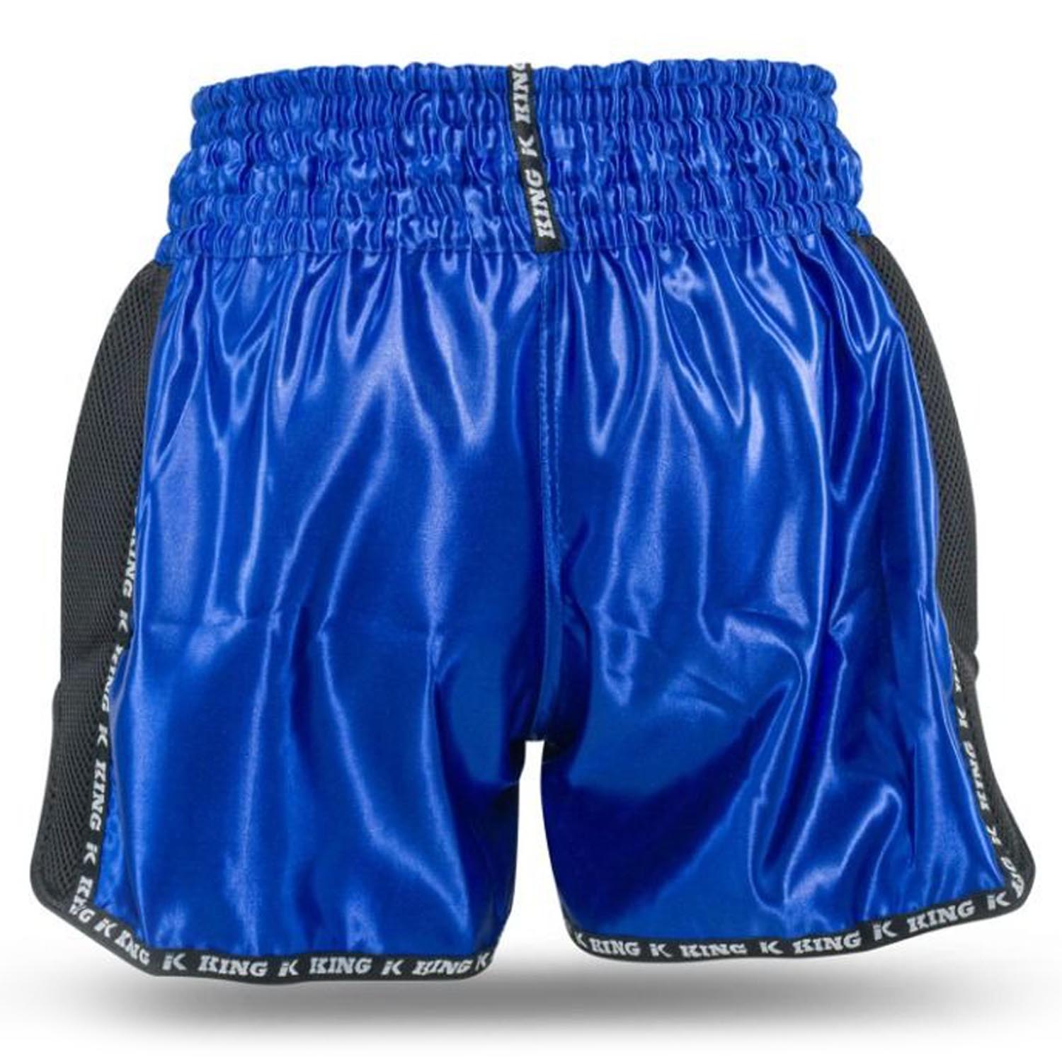 KING PRO BOXING Muay Thai Shorts, Bangkok 2, blue-black, XXL
