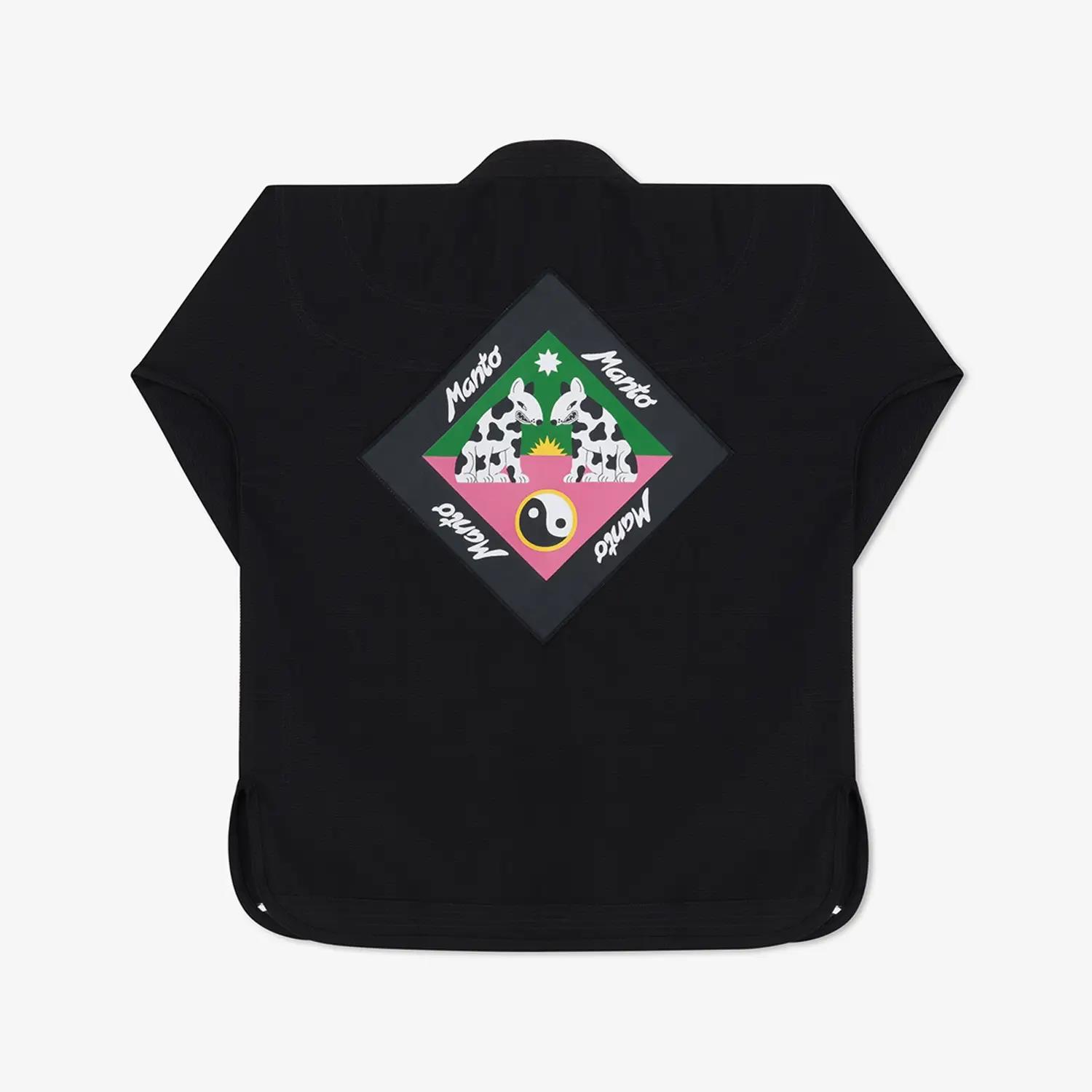 MANTO BJJ GI, Kids, Dogs, black, MOO
