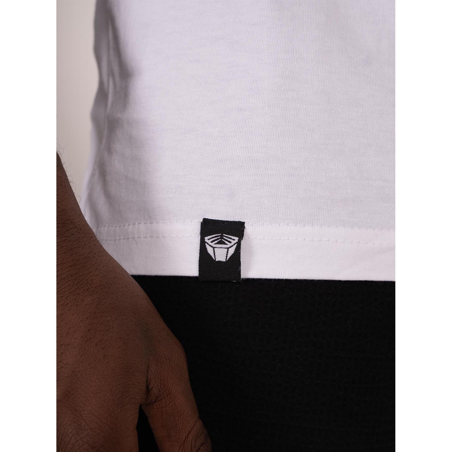 RINGLIFE T-Shirt, Logo 2.0, white-black, XXL