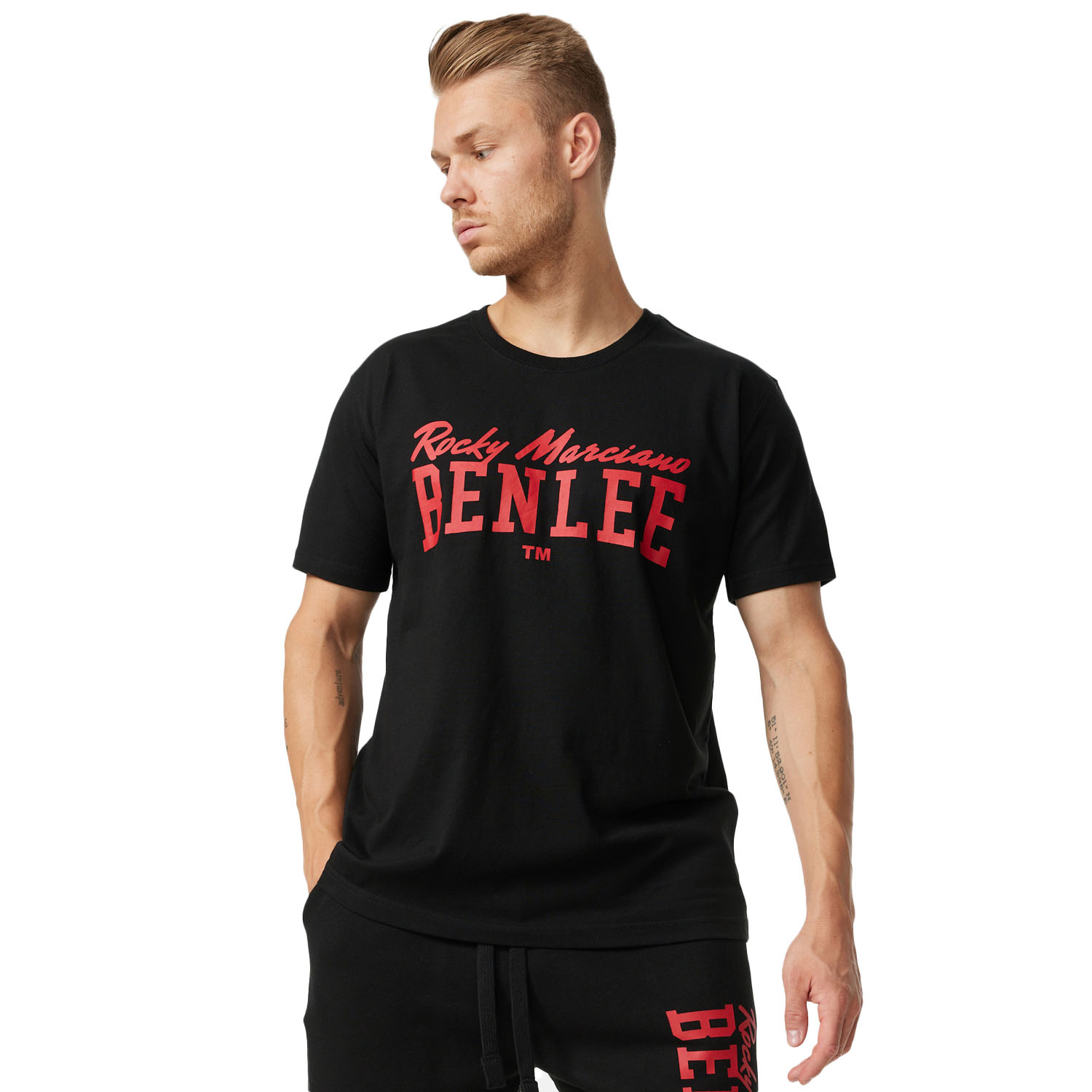 BENLEE T-Shirt, Donley, black, S