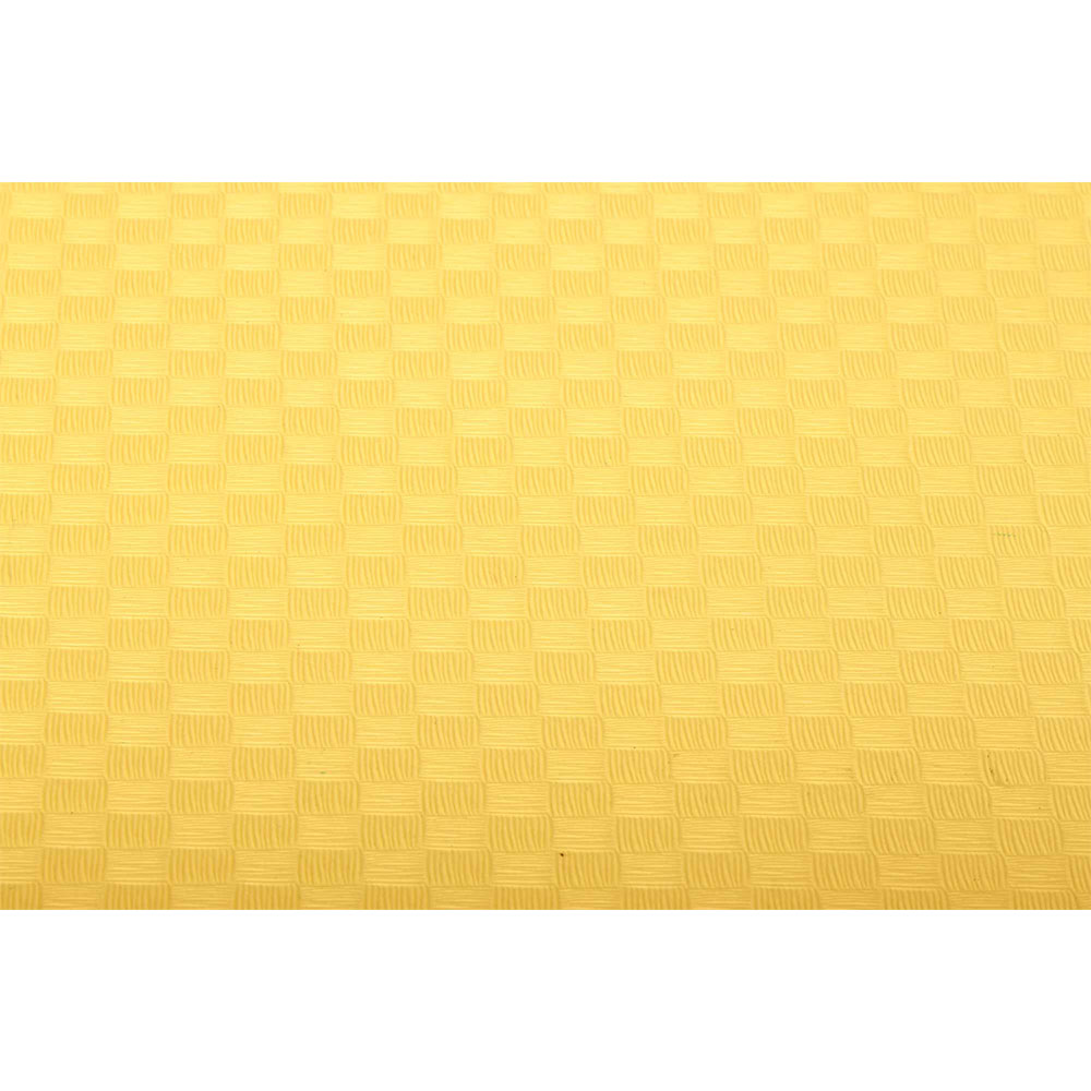 Ju-Sports Puzzle Mat, Pro Checker, black-yellow, 2 cm