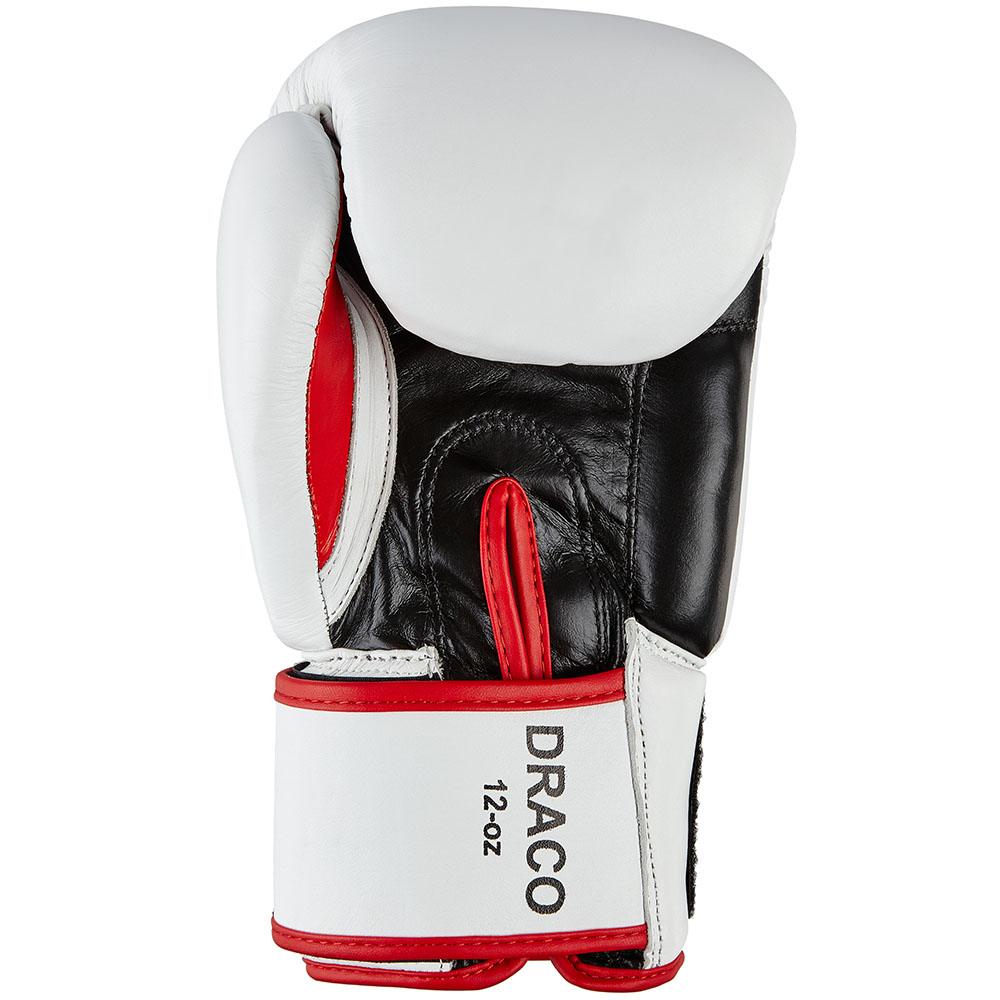 BENLEE Boxing Gloves, Draco, white-black