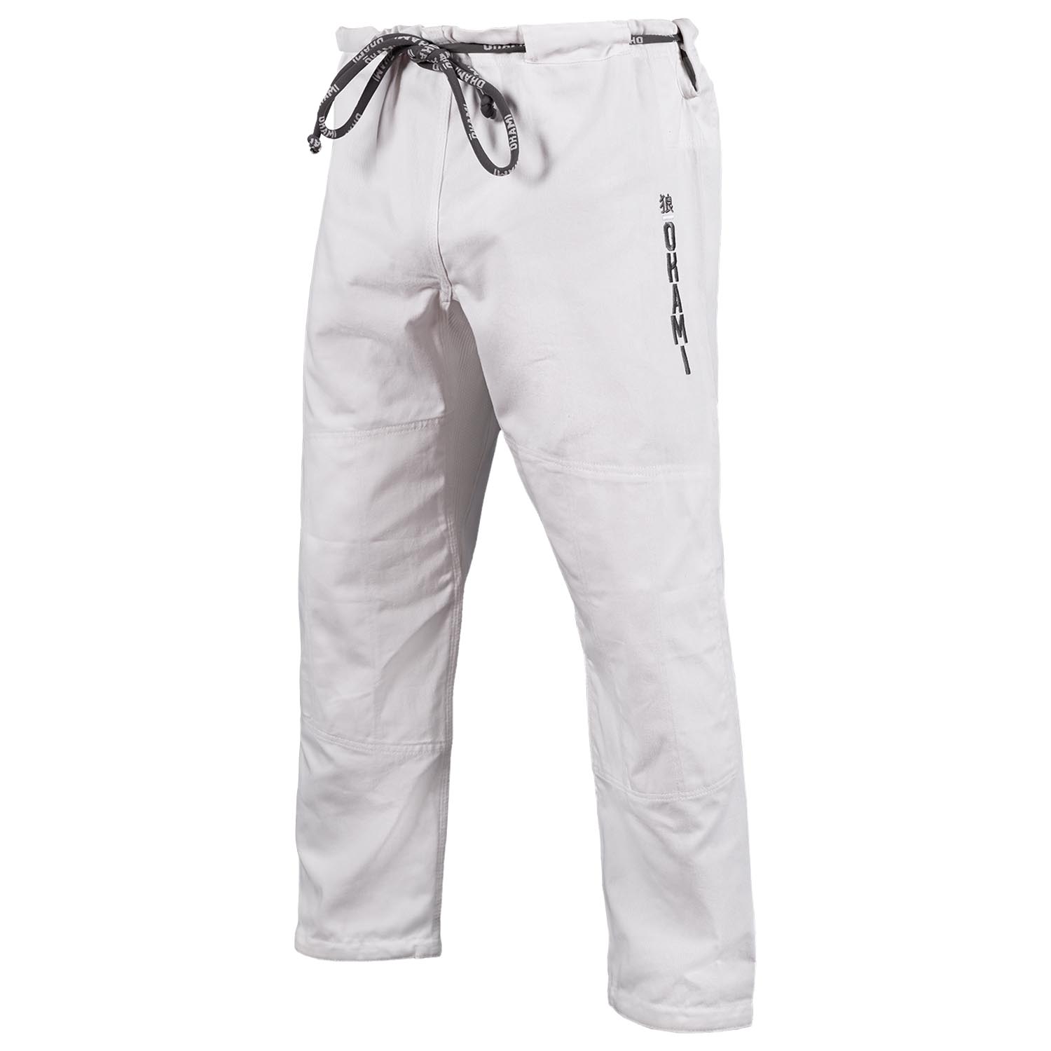 OKAMI BJJ GI Pants, Everyday, white, A1