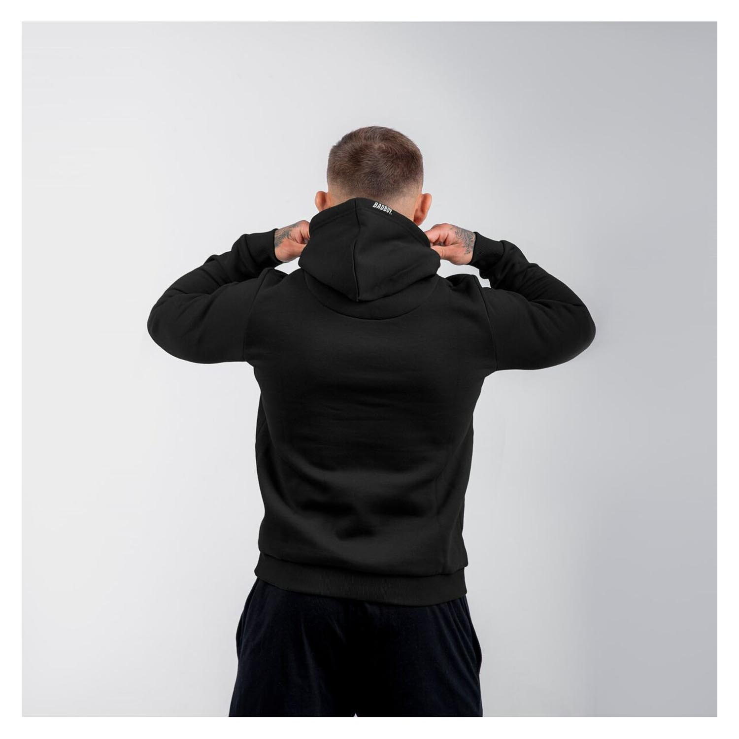 Bad Boy Hoody, Brazilian Flag, black, XXL