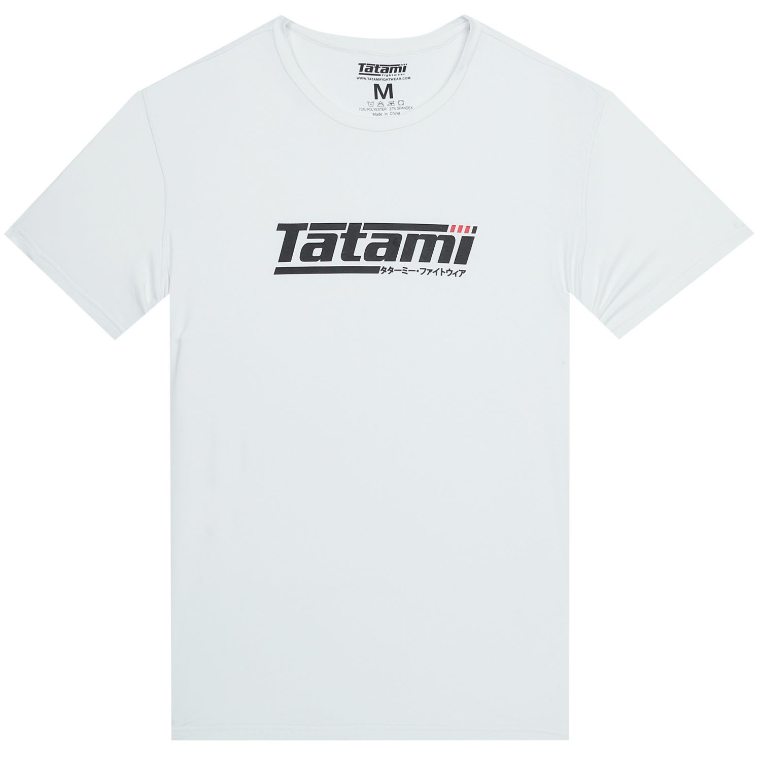 Tatami T-Shirt, Logo, weiß