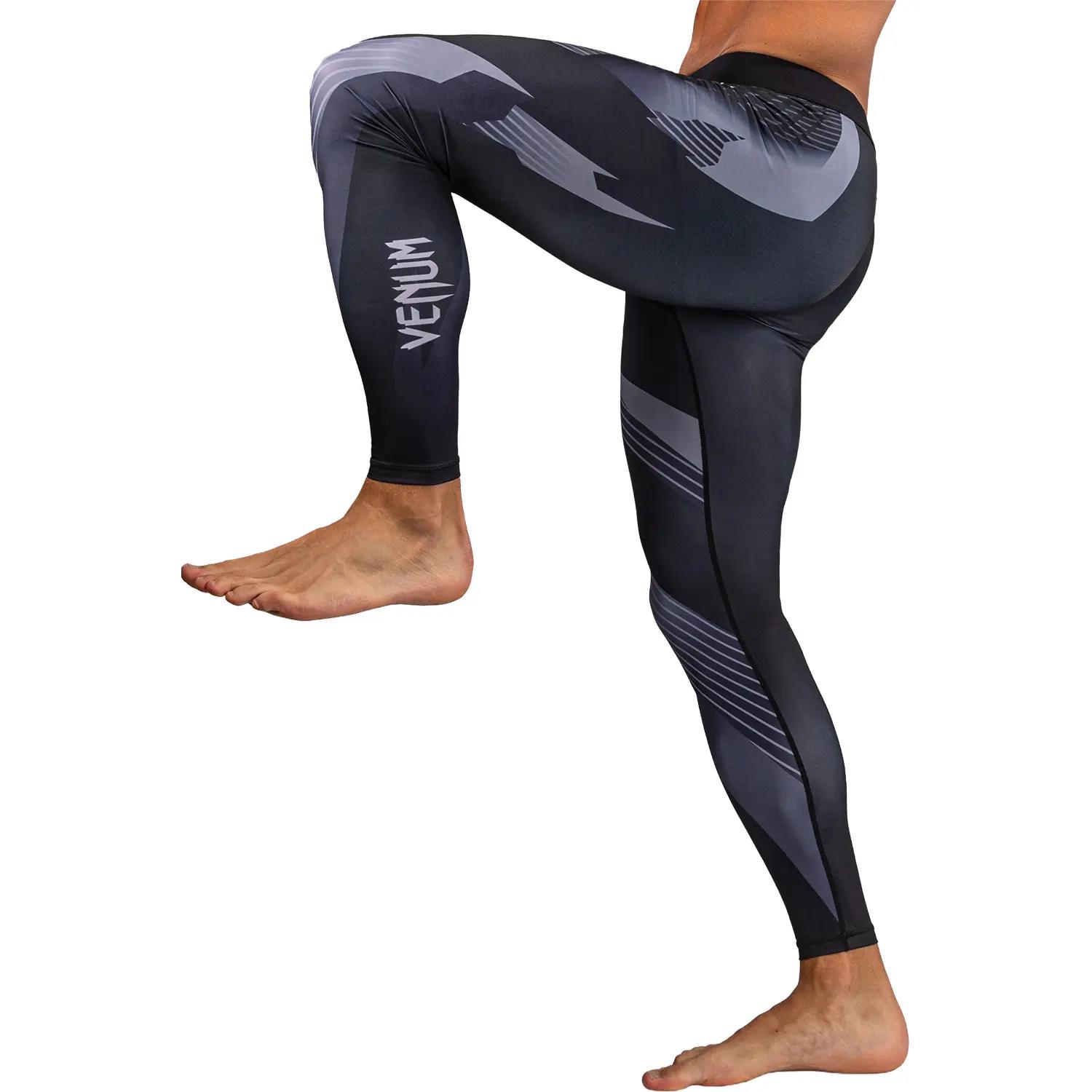 VENUM Compression Pants, No Gi 6.0, black-white, M