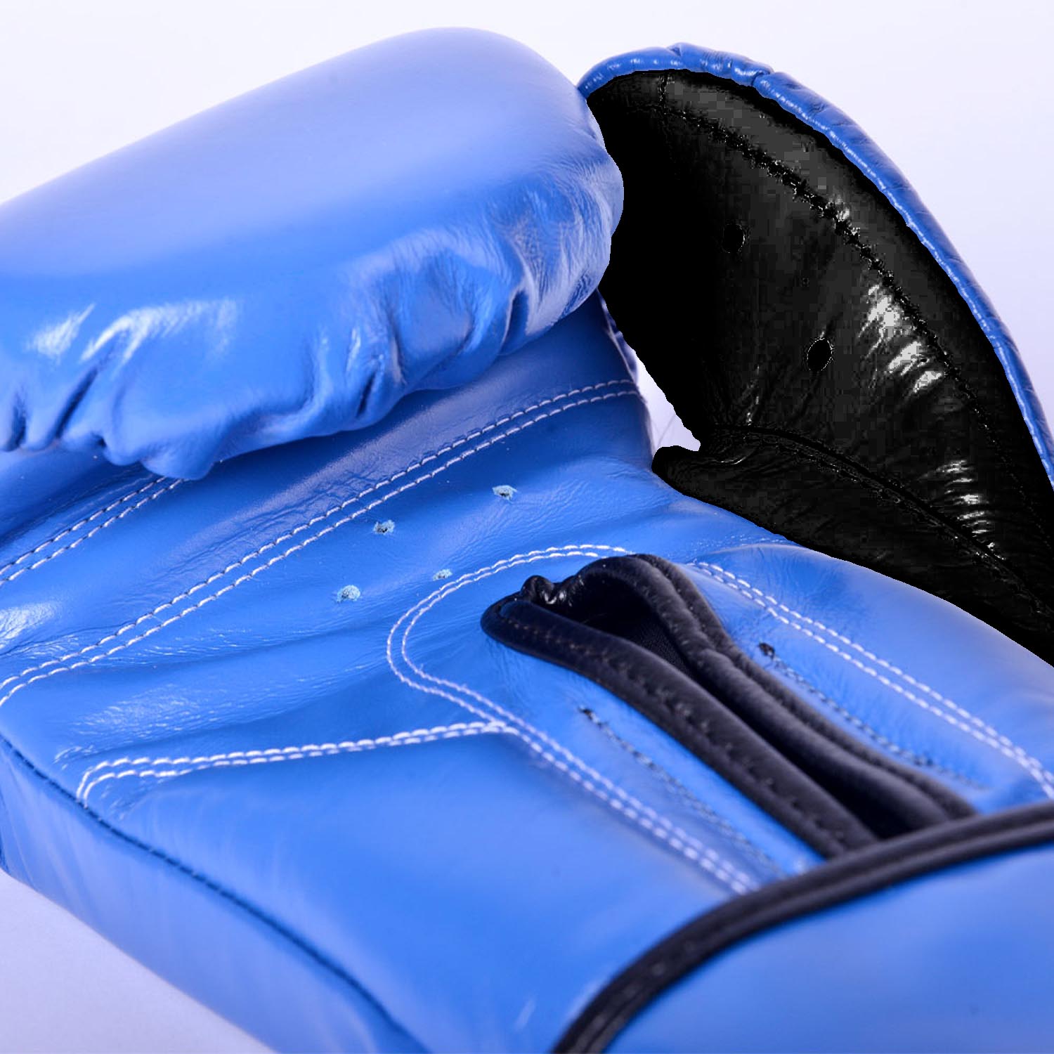Cleto Reyes Boxing Gloves, Velcro Sparring, blue