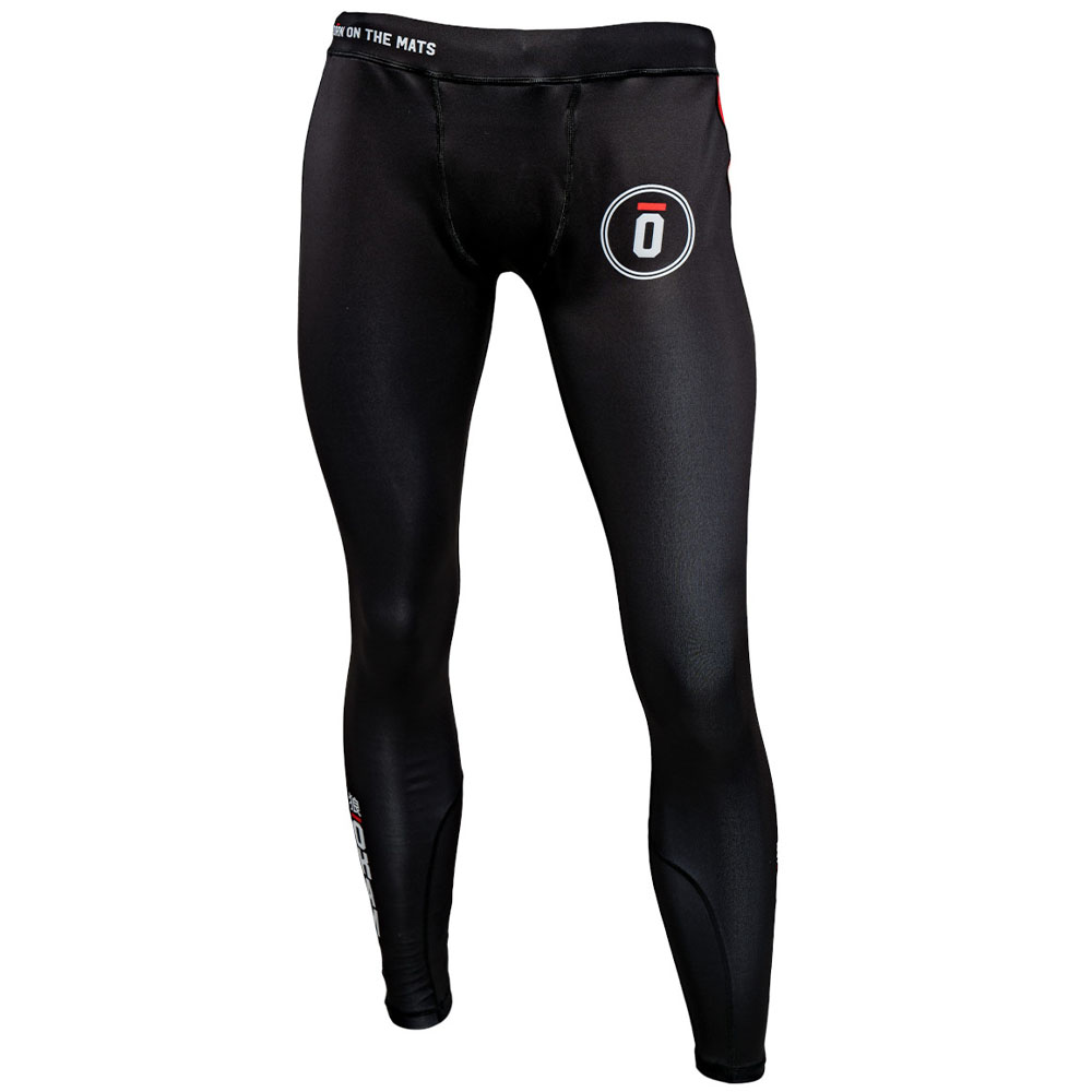 OKAMI Compression Pants, Competition Basic, schw-rot
