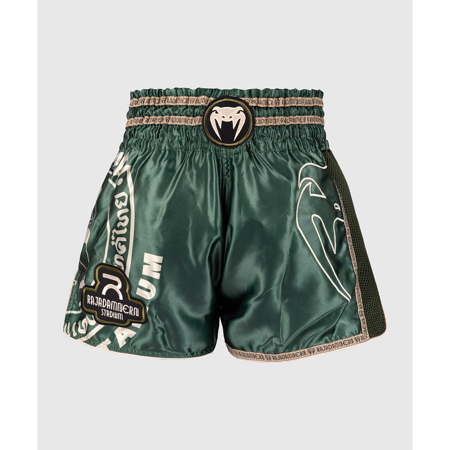 VENUM Muay Thai Shorts, Rajadamnern, khaki-gold, XXL