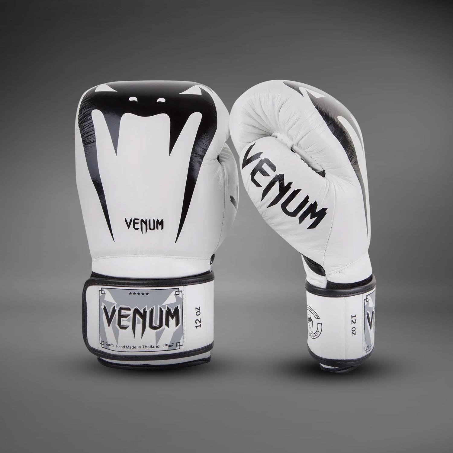 VENUM Boxing Gloves, Giant 3.0, Nappa Leather, white, 10 Oz