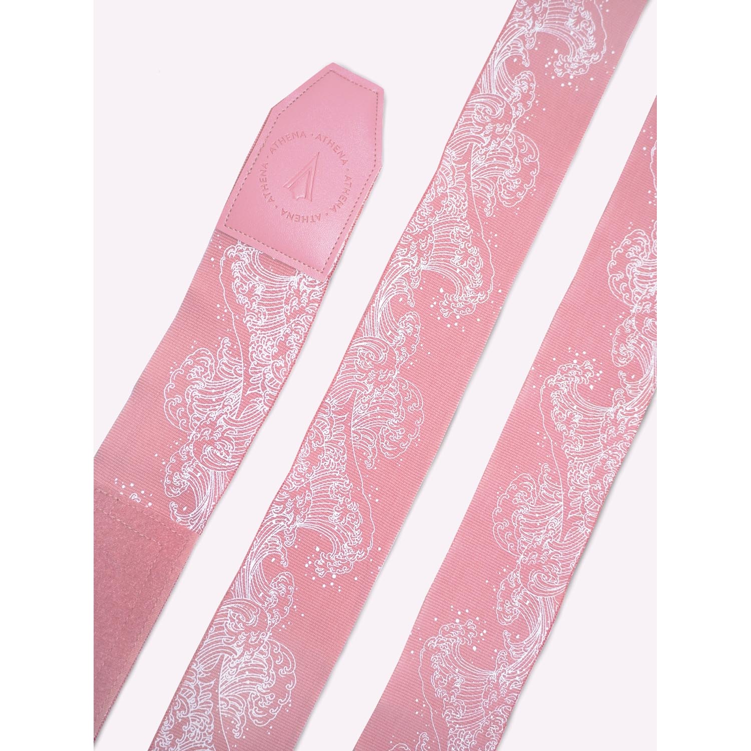 ATHENA Boxbandagen, Ryoko, Semi-Elastic, 4.5 m, pink-white