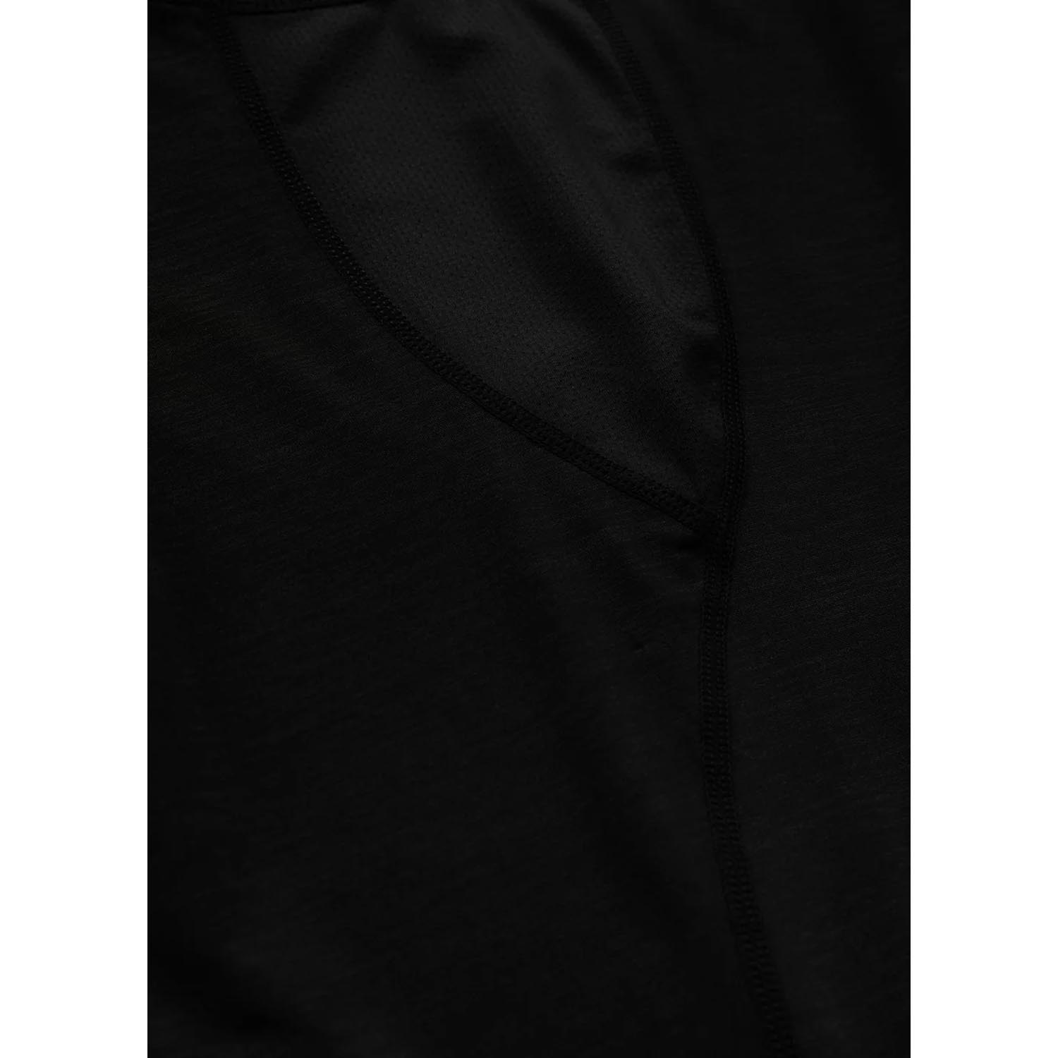 Pit Bull West Coast Rashguard, L/S, Performance Plus, New Logo, black, XXXL