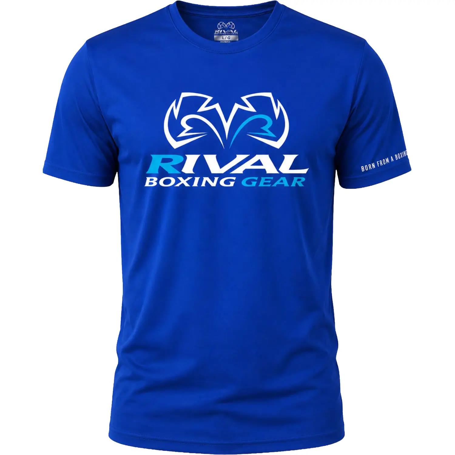 Rival Functional T-Shirt, Corpo Spandex, blue, M