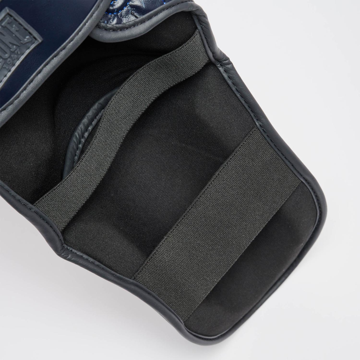 LEONE Shin Guard, Primal Instinct, blue, M