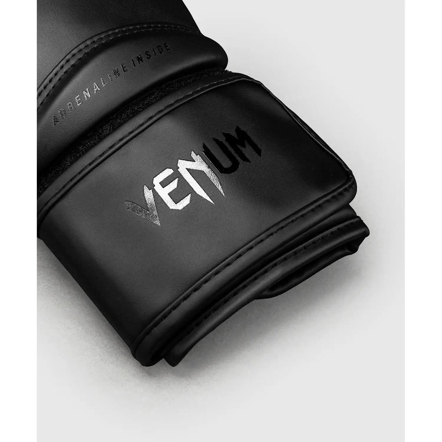 VENUM Boxing Gloves, Contender, 1.5, black, 16 Oz