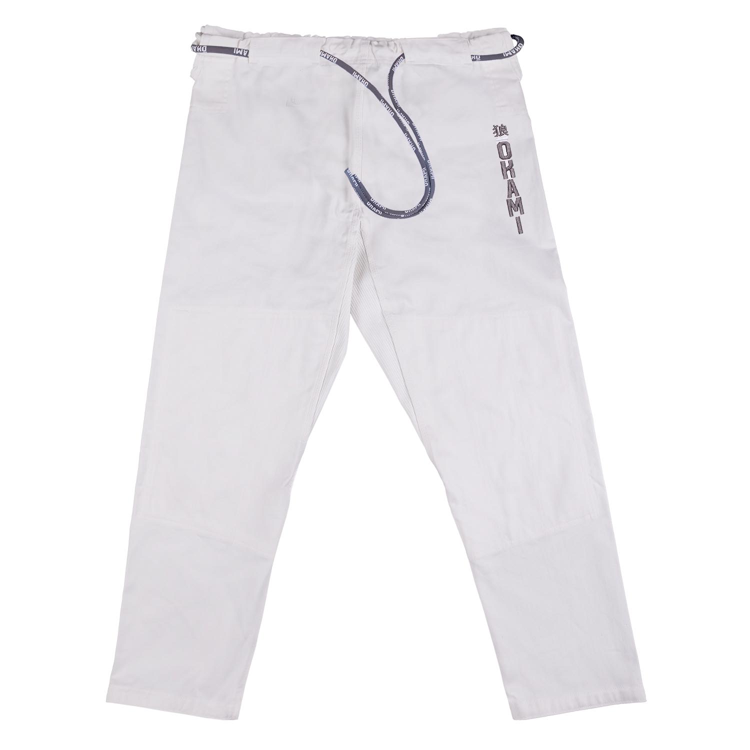 OKAMI BJJ GI Pants, Everyday, white, A4