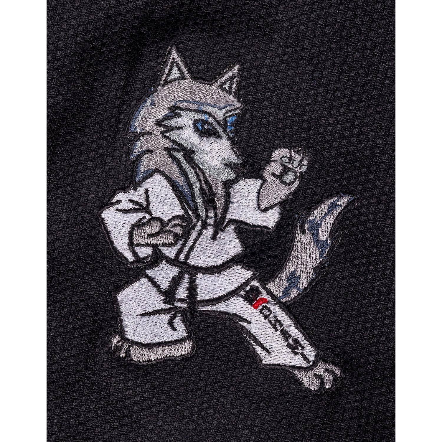 OKAMI BJJ GI, Kids, Hajimari, black, M5