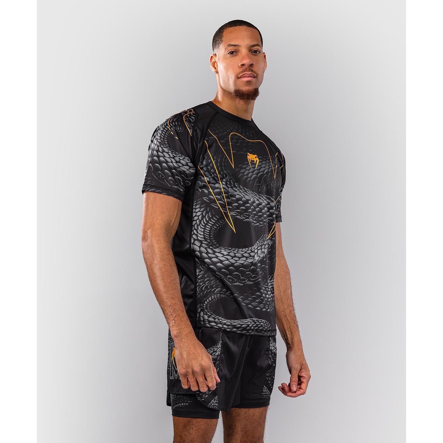 VENUM Dry Tech T-Shirt, Matupa, black-grey-gold, M