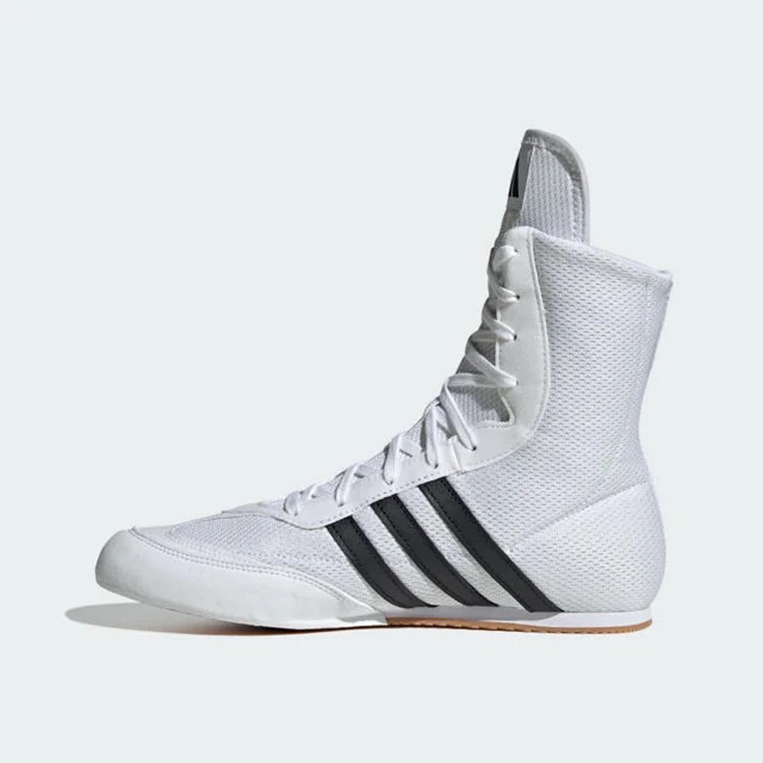adidas Boxing Shoes, Box Hog 2, white-black, 41 ⅓ (UK 7.5)