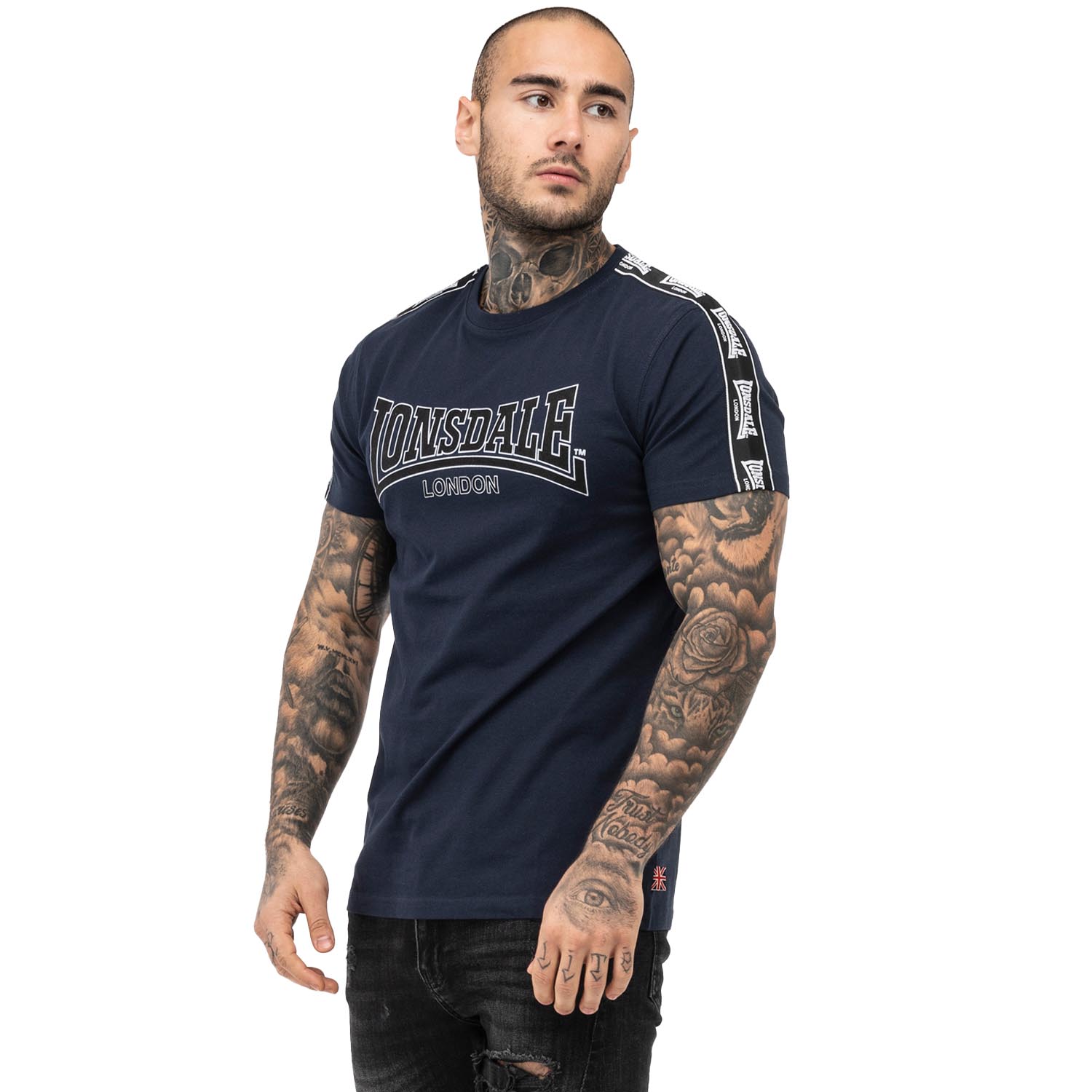 Lonsdale T-Shirt, Vementry, navy