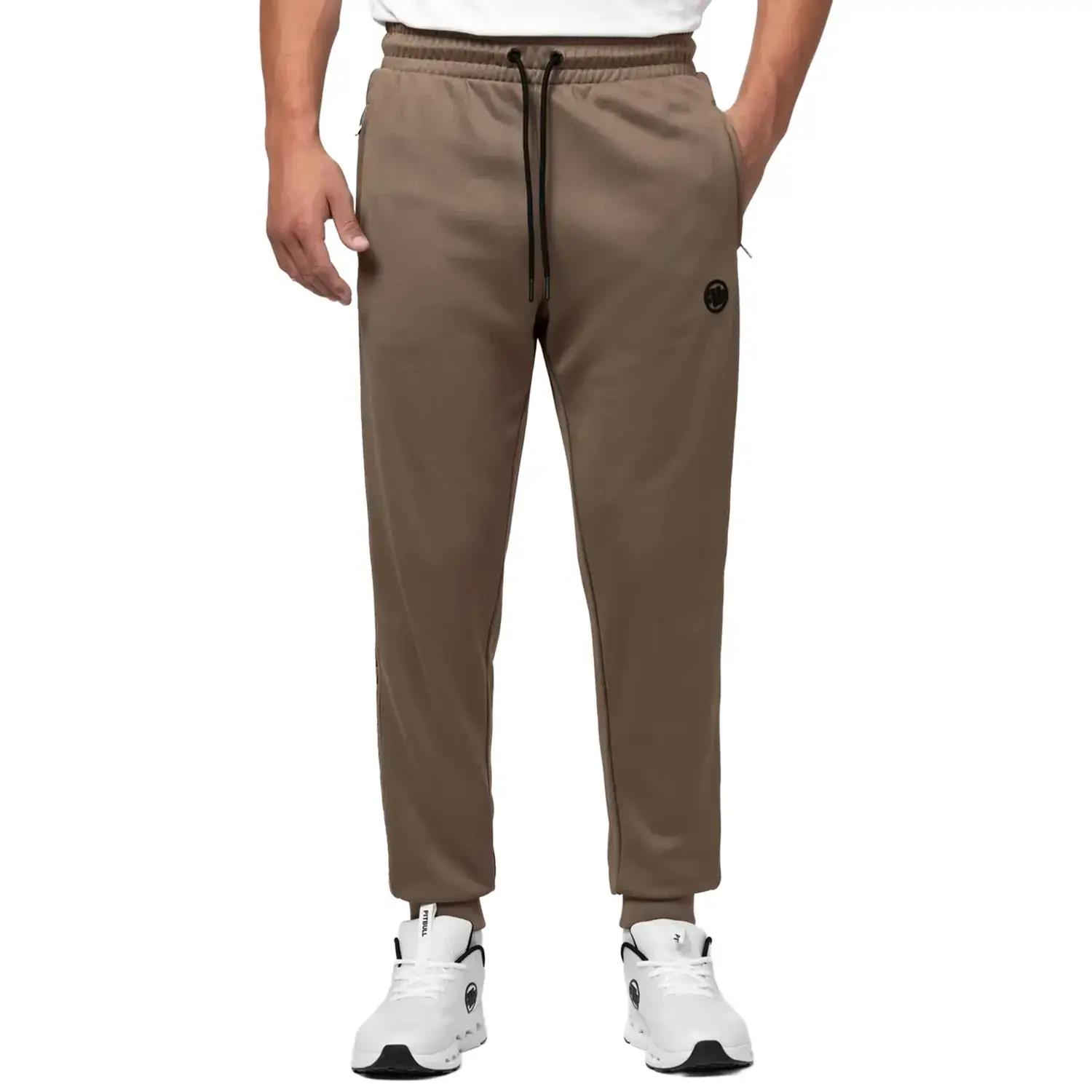 Pit Bull West Coast Joggers, Tape Logo, brown, M