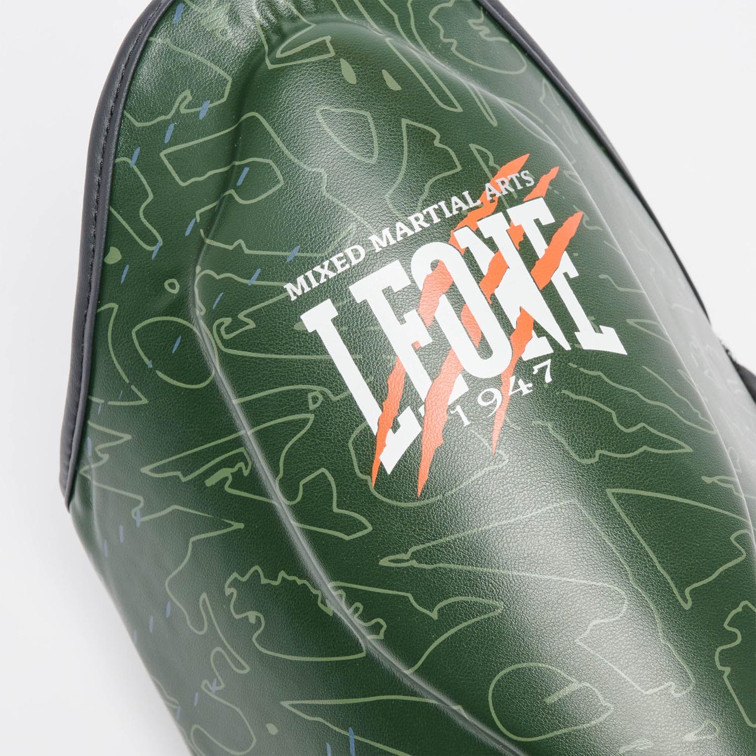 LEONE Shin Guard, Primal Instinct, green, S