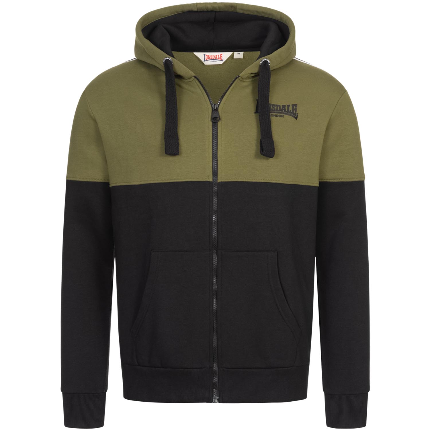 Lonsdale Hoody, Lucklawhill, olive, S