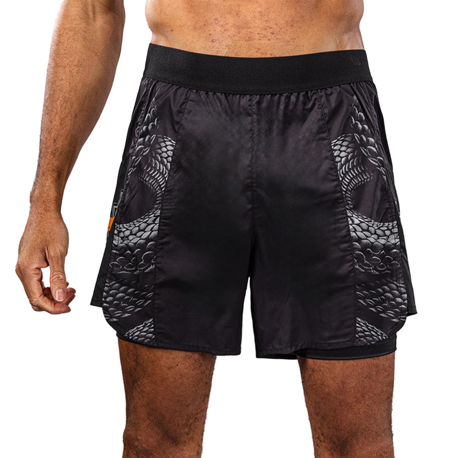 VENUM Training Shorts, Matupa, black-grey-gold, XXL