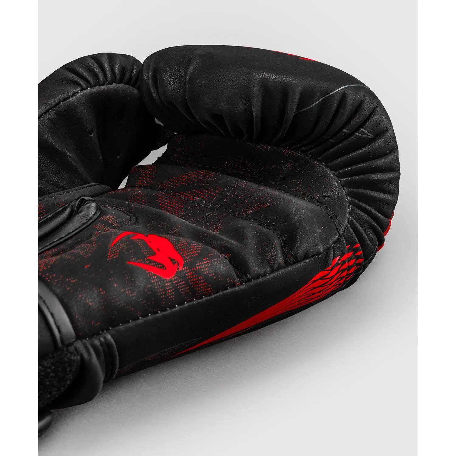 VENUM Boxing Gloves, Impact, Amazonia Reborn, black-red, 16 Oz
