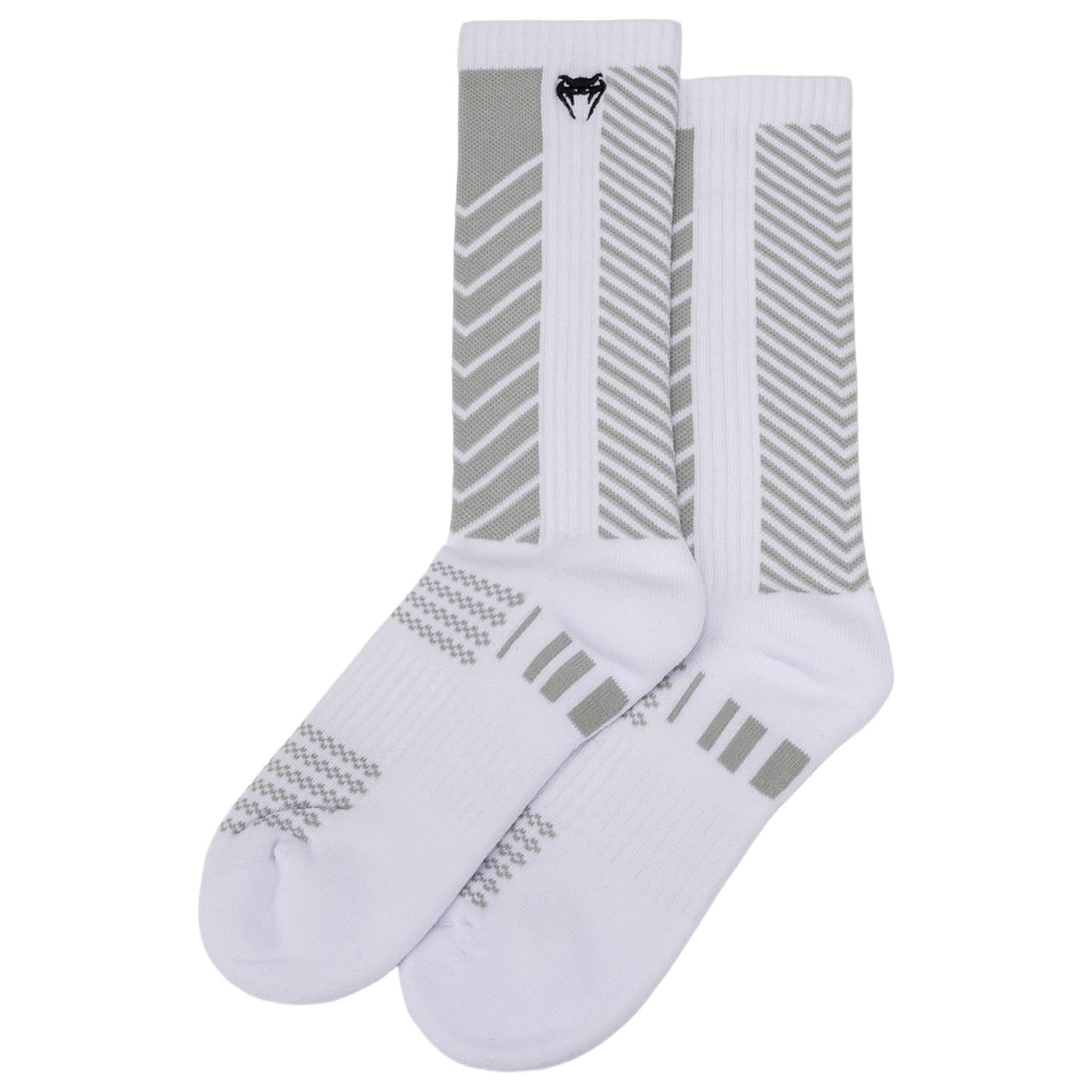 VENUM Socks, Vector Over-the-Calf, white-grey, S