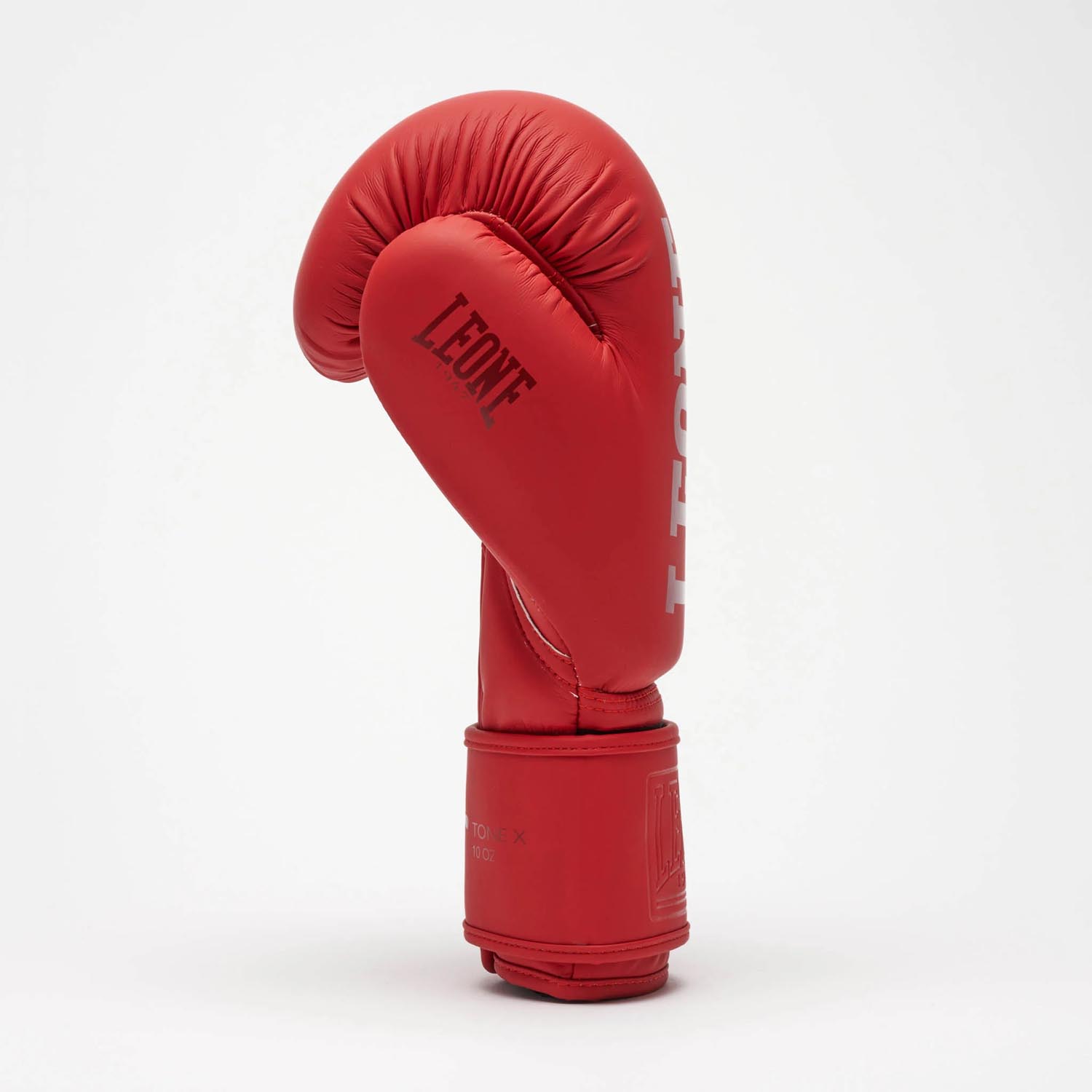 LEONE Boxing Gloves, Tone X, red, 16 Oz